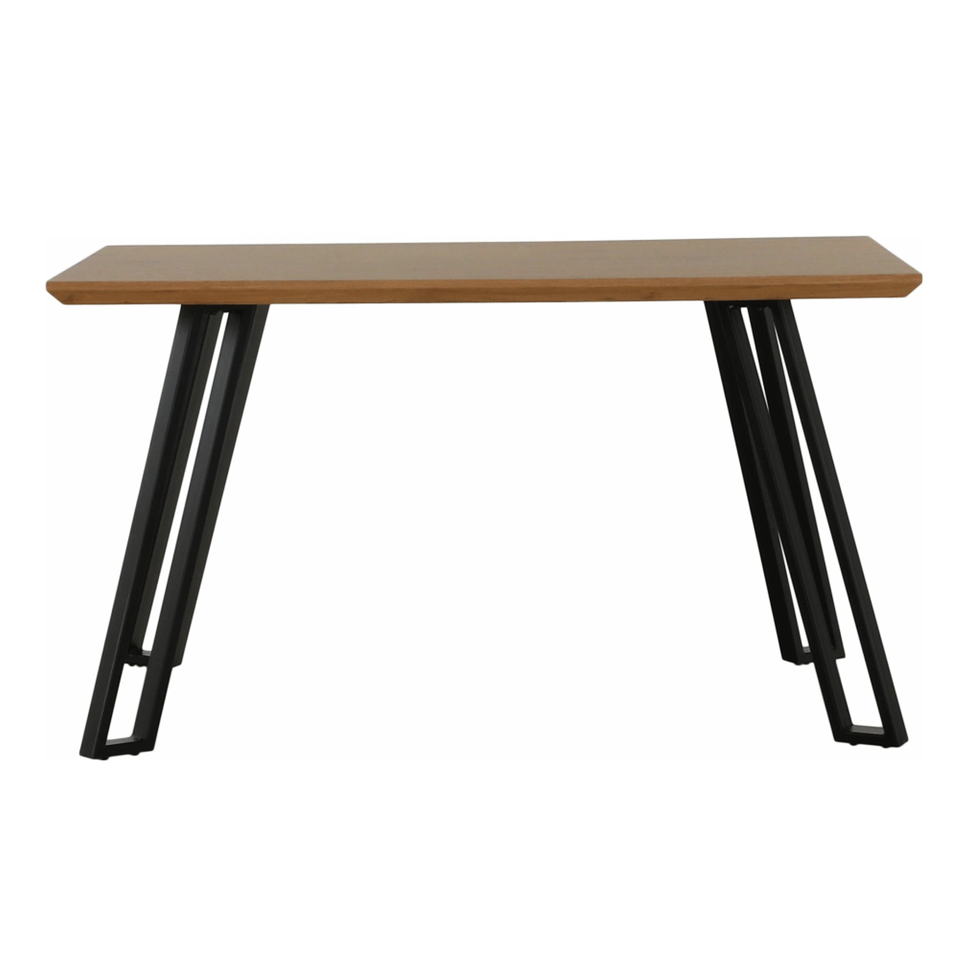 Masa PEDAL, stejar/negru, 140x80x76 cm
