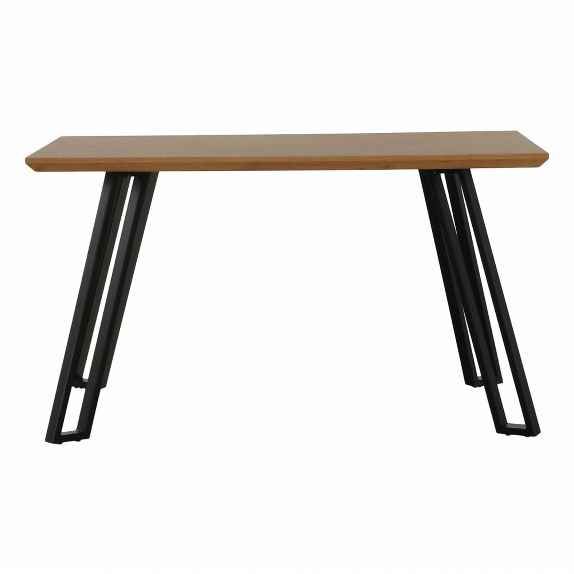 Masa PEDAL, stejar/negru, 140x80x76 cm