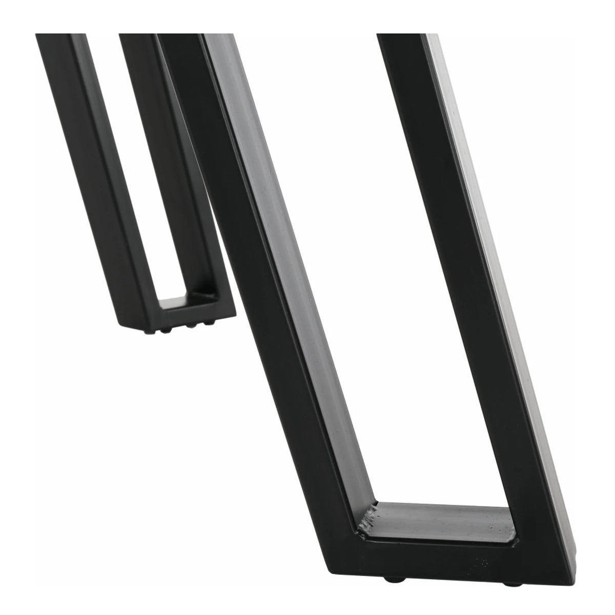 Masa PEDAL, stejar/negru, 140x80x76 cm