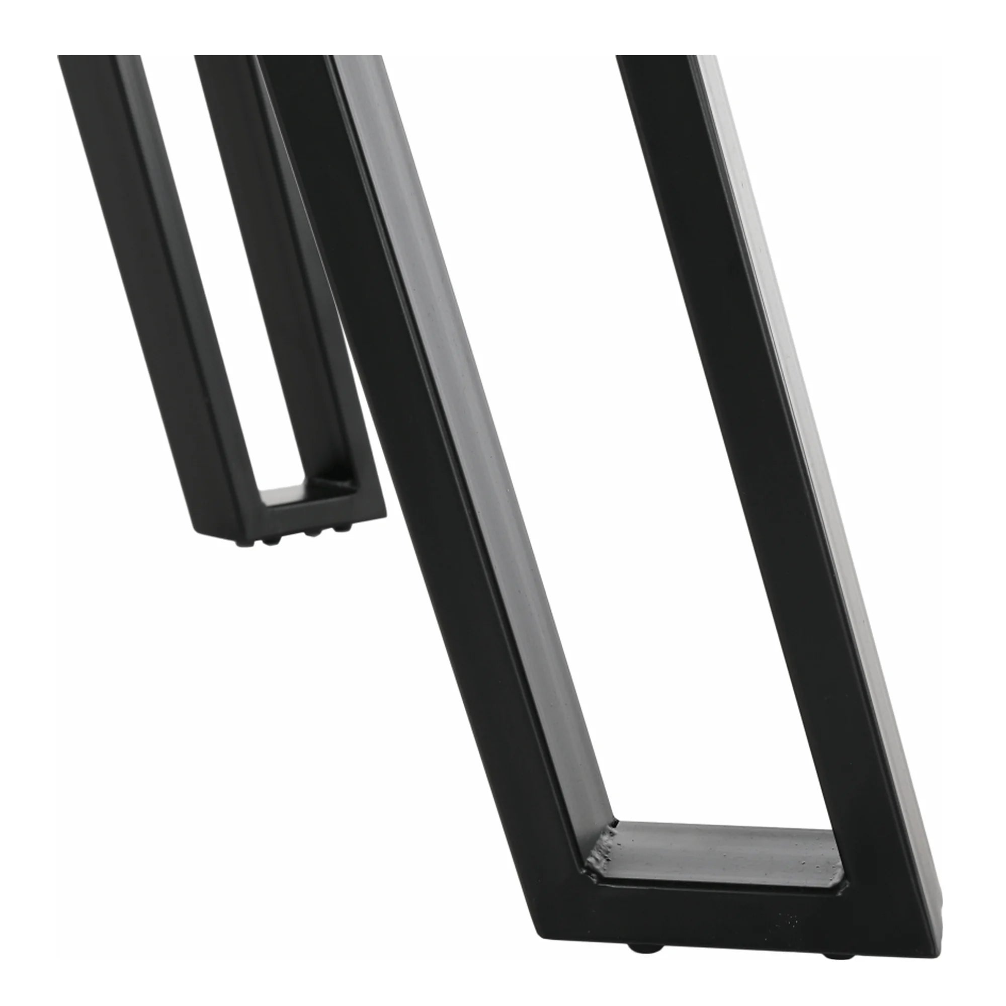 Masa PEDAL, stejar/negru, 140x80x76 cm