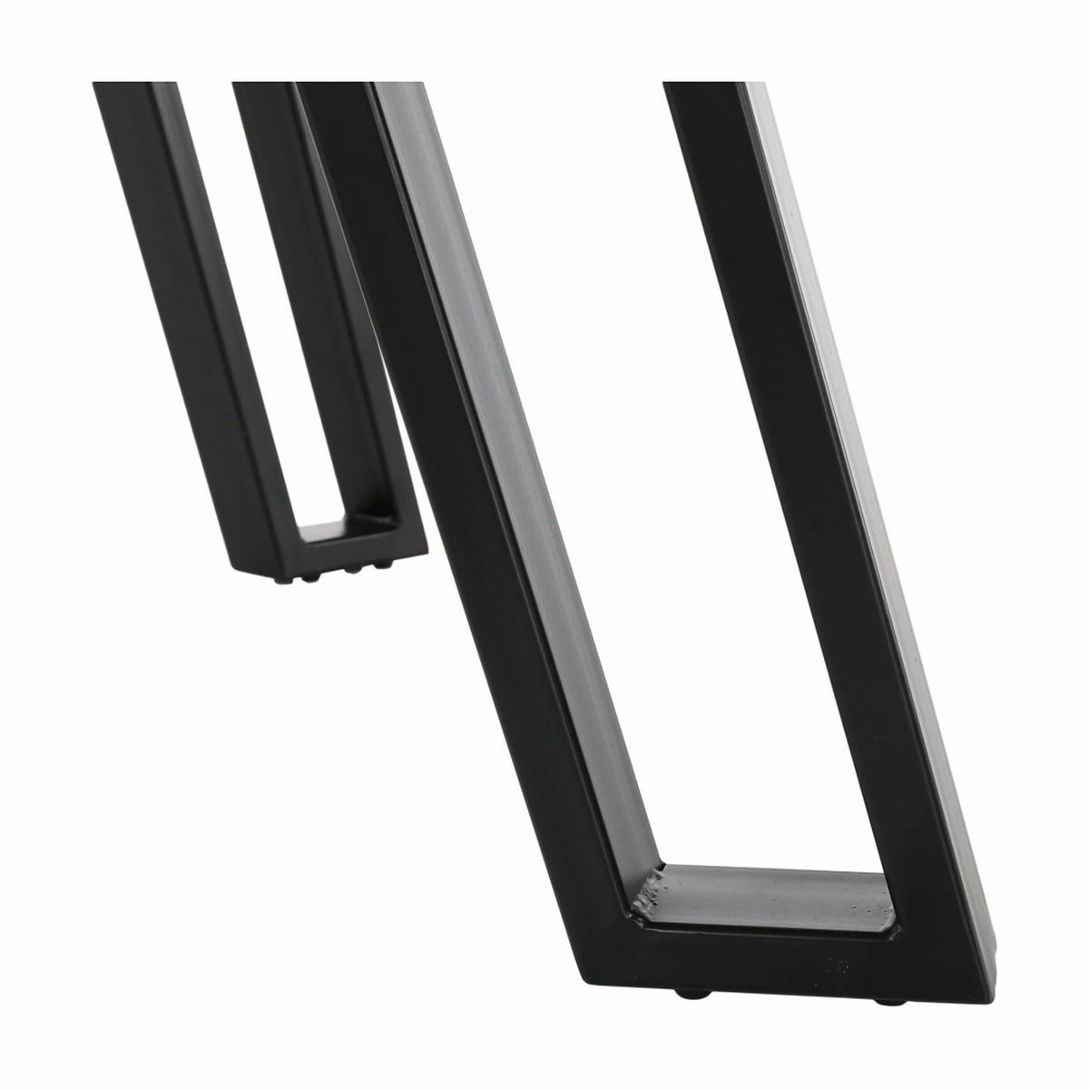 Masa PEDAL, stejar/negru, 140x80x76 cm