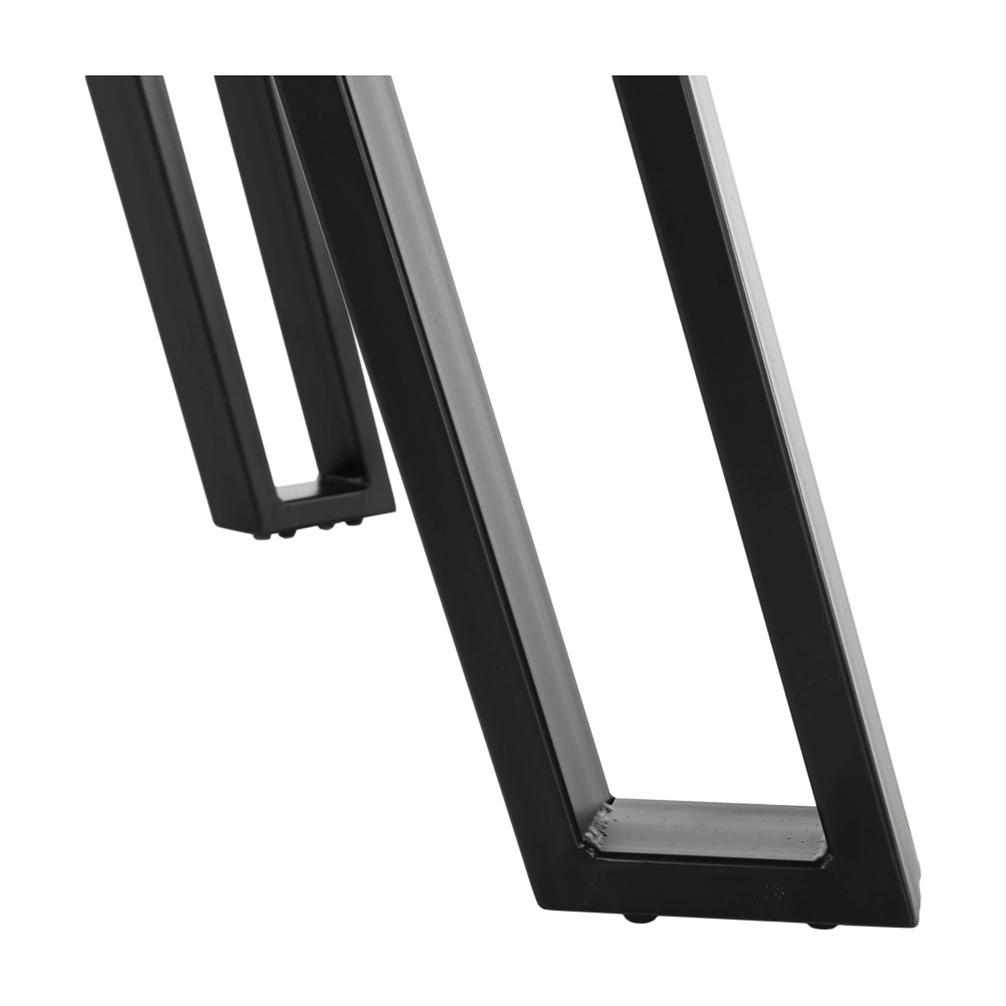 Masa PEDAL, stejar/negru, 140x80x76 cm