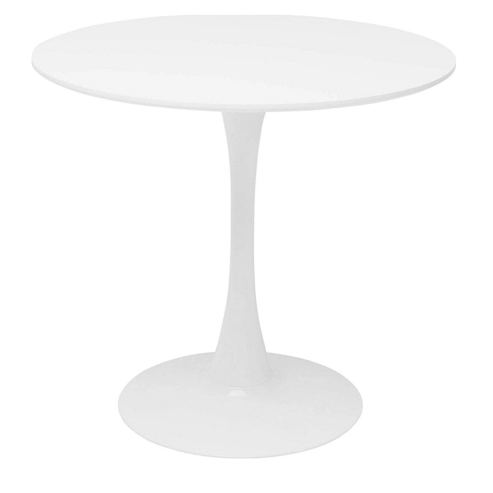 Masa REVENTON NEW, alb, 80x80x74 cm
