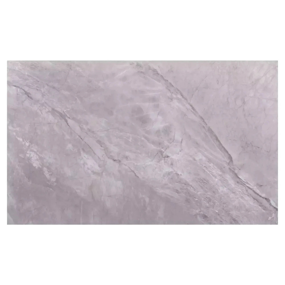 Masa RION, gri cu efect de marmura, ceramica/metal, 130x70x76 cm