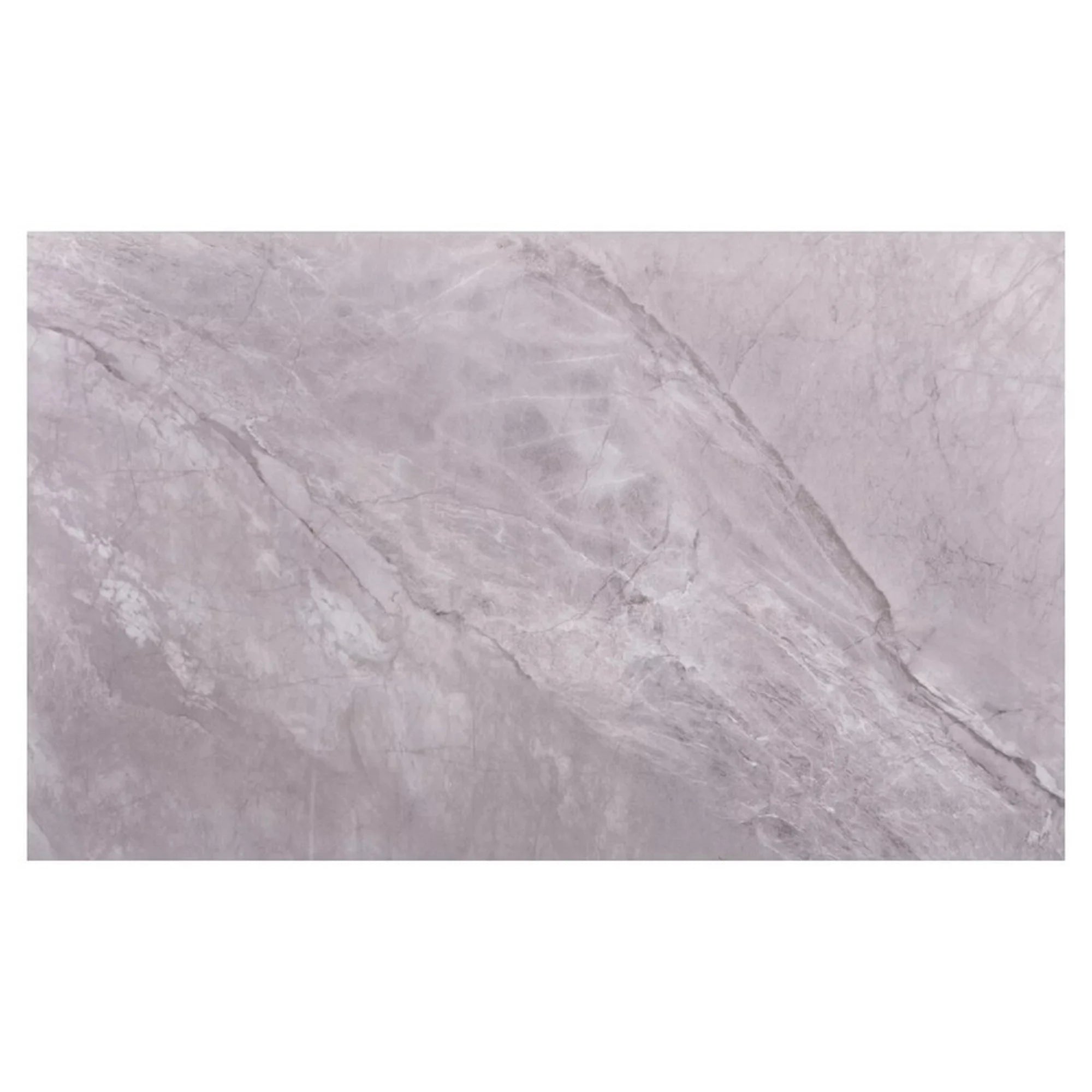 Masa RION, gri cu efect de marmura, ceramica/metal, 160x90x76 cm