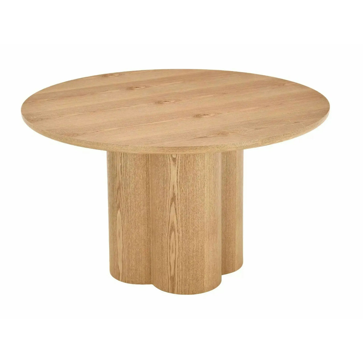 Masă ROSALIA, stejar, furnir/MDF, Ø120x74 cm
