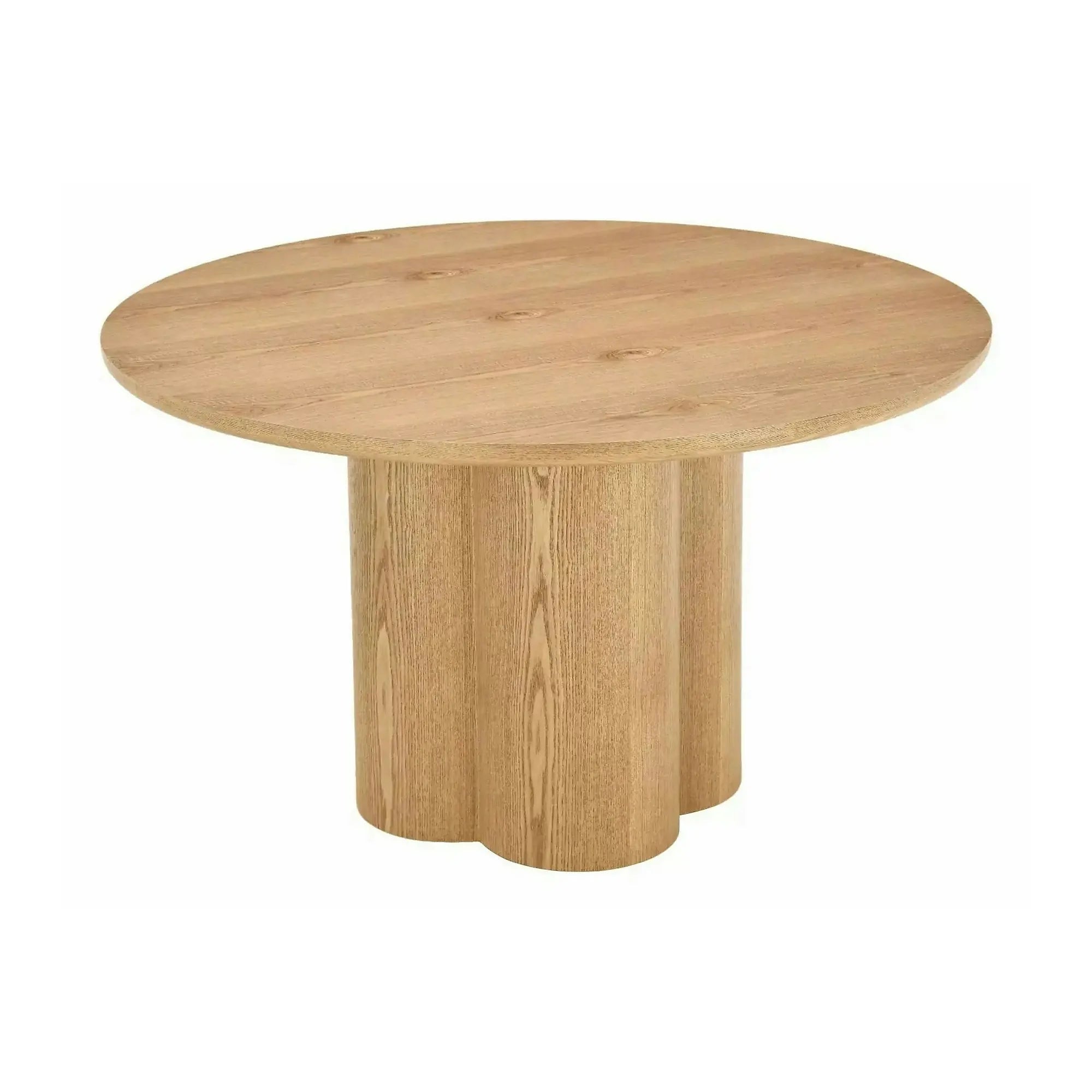Masă ROSALIA, stejar, furnir/MDF, Ø120x74 cm