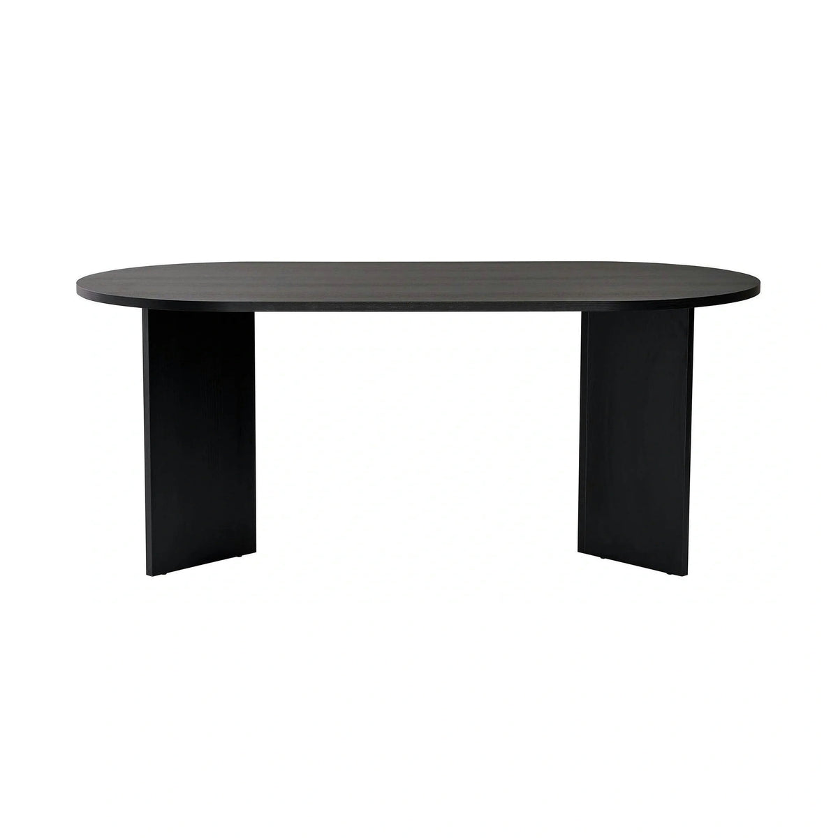 Masa SABLIN, negru, PAL laminat, 180x90x75 cm