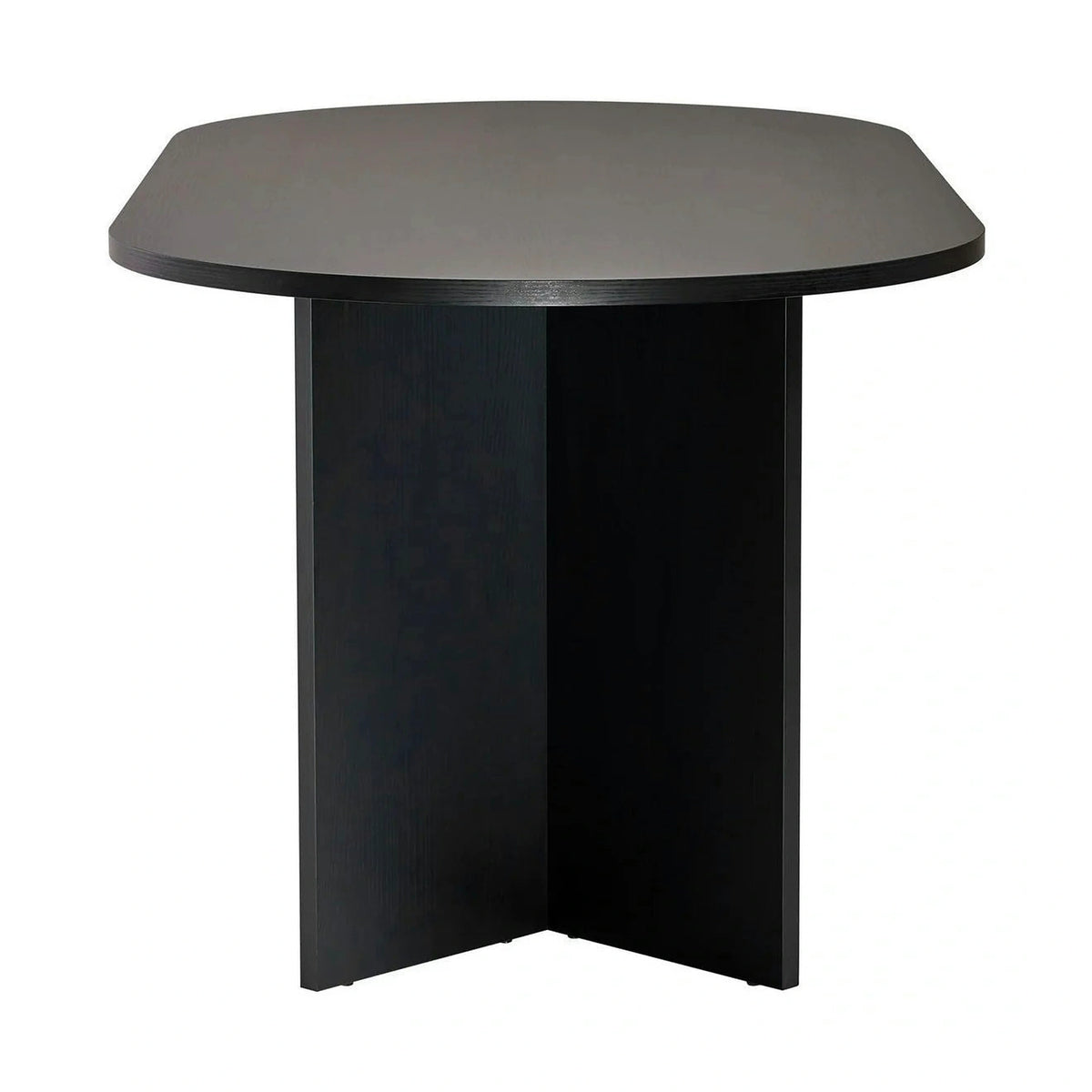Masa SABLIN, negru, PAL laminat, 180x90x75 cm