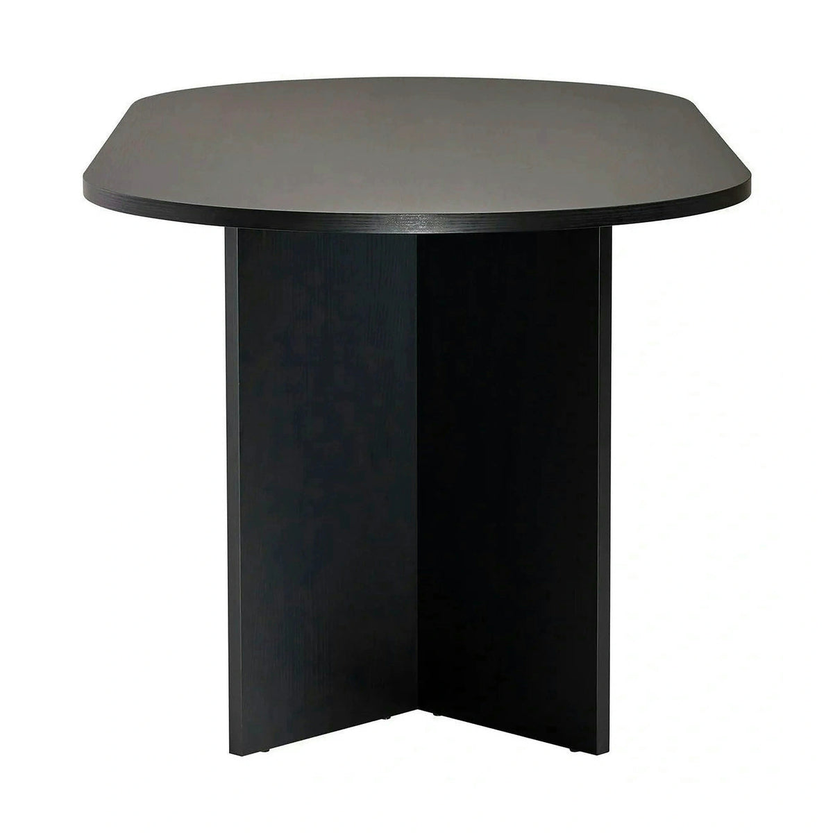 Masa SABLIN, negru, PAL laminat, 180x90x75 cm