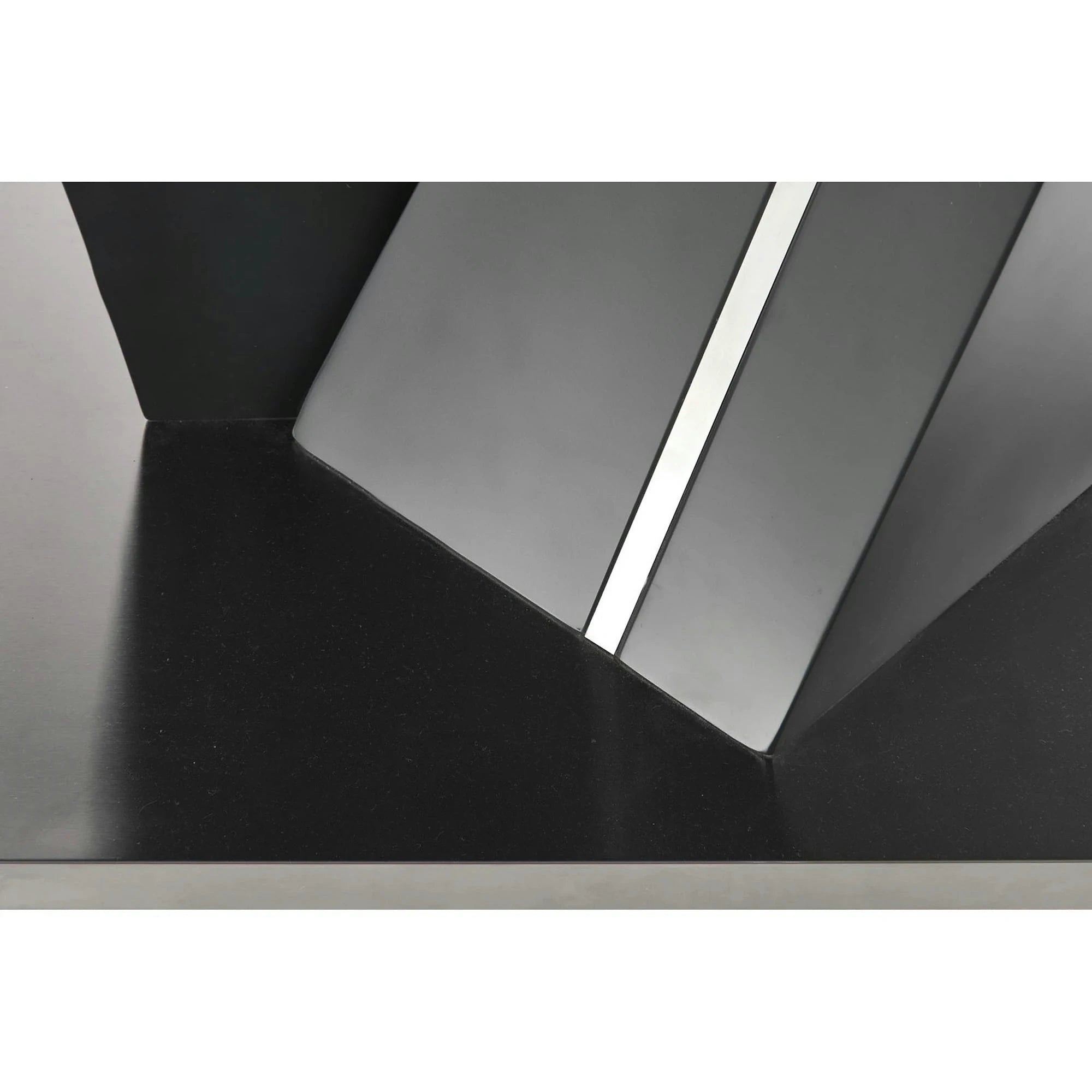 Masa SALVADOR, gri, 160/200x90x77 cm