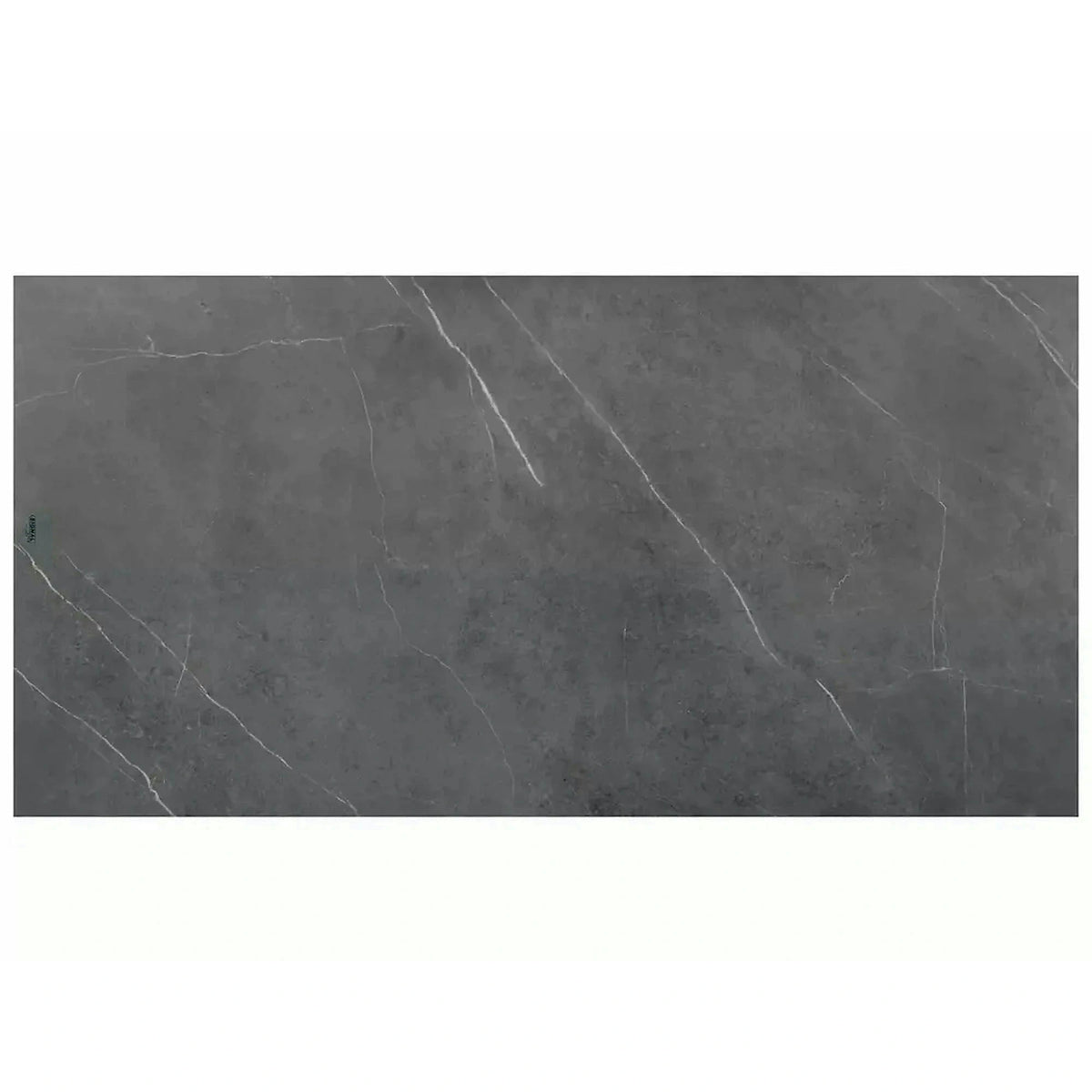 Masa sticla securizata DOLCE, gri mat/nuc, 180-240x95x76 cm