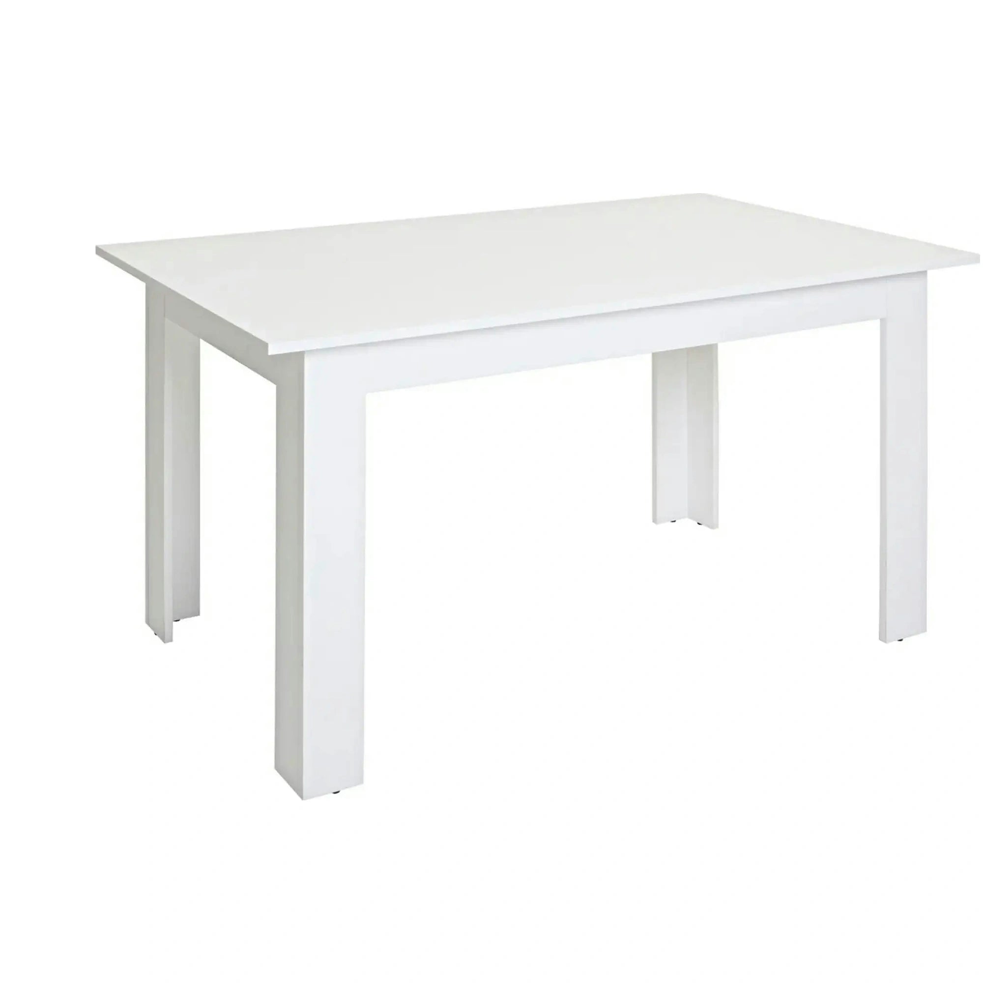 Masa STO/138 BIS, alb, PAL, 138x80x78 cm