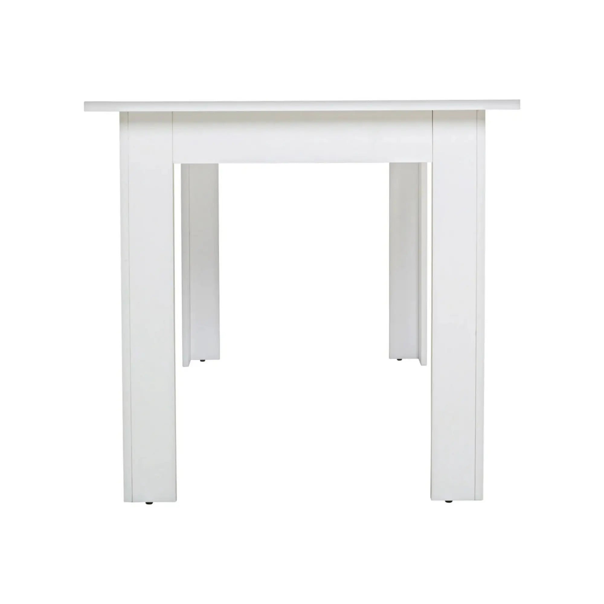 Masa STO/138 BIS, alb, PAL, 138x80x78 cm