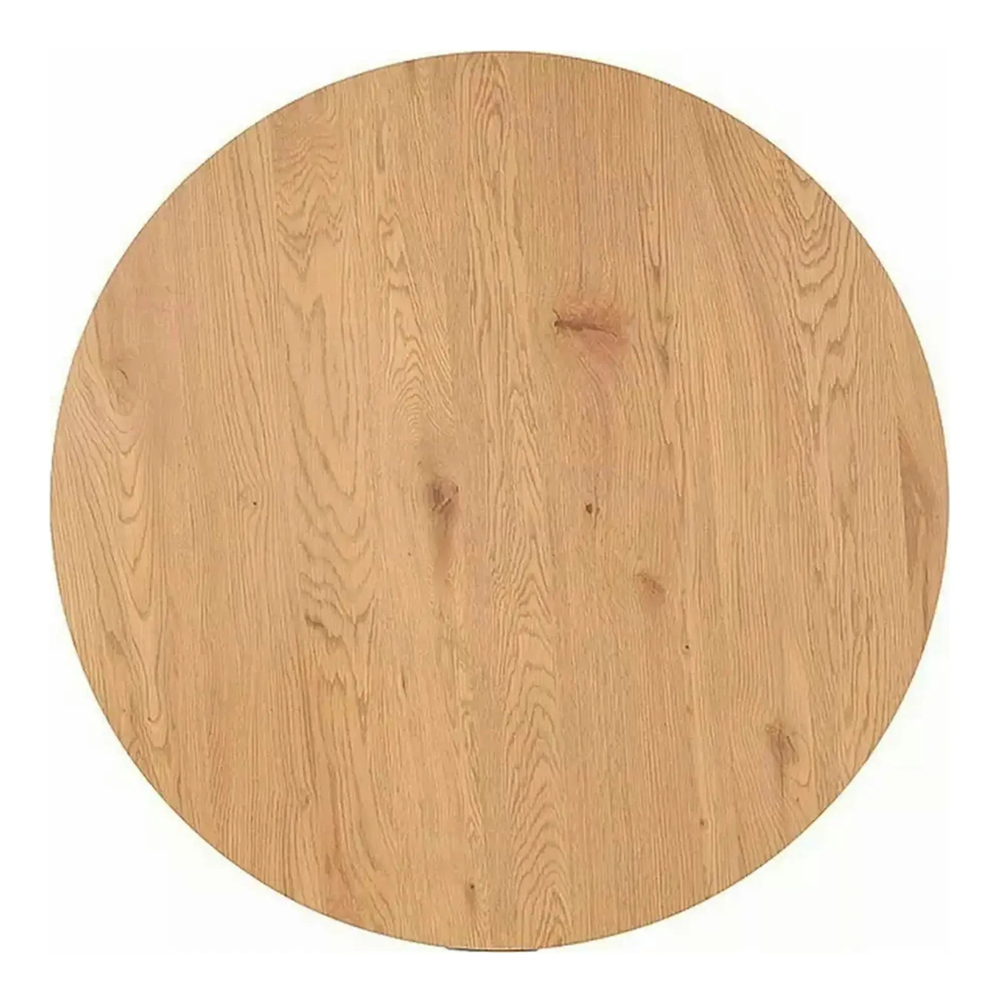 Masa TETIS, stejar/negru, 100x100x75 cm
