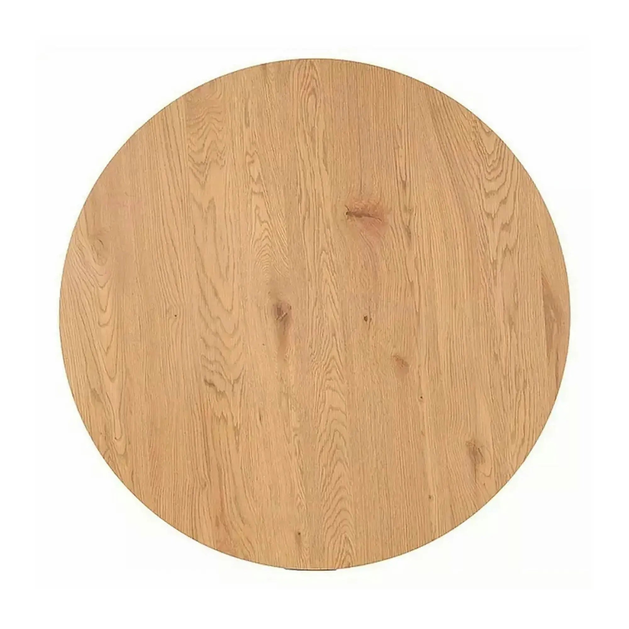 Masa TETIS, stejar/negru, 100x100x75 cm