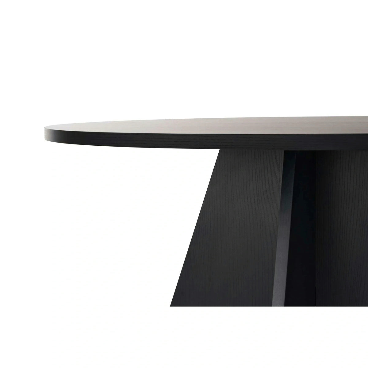 Masa VIRELLA, negru, PAL, 120x120x75 cm