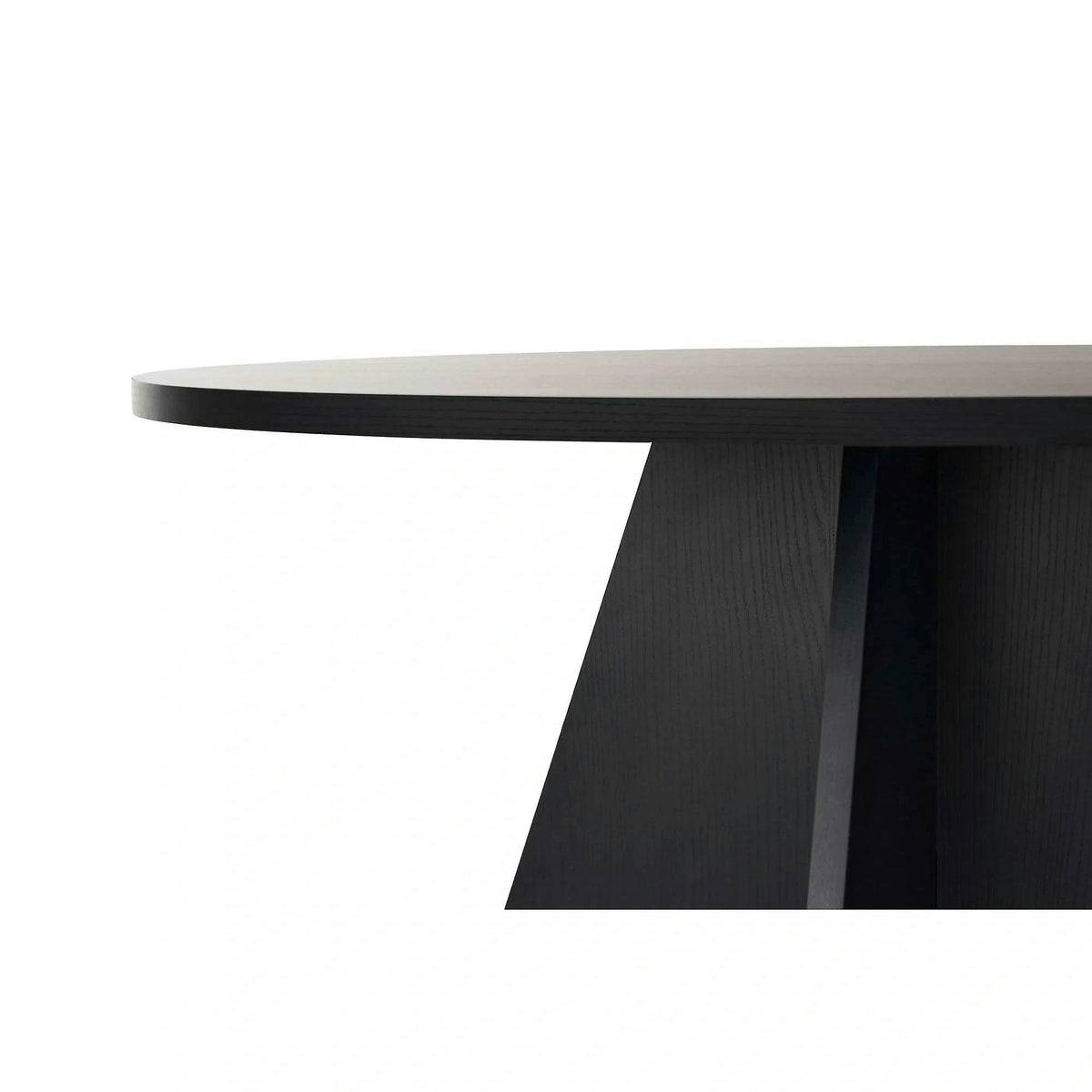 Masa VIRELLA, negru, PAL, 120x120x75 cm