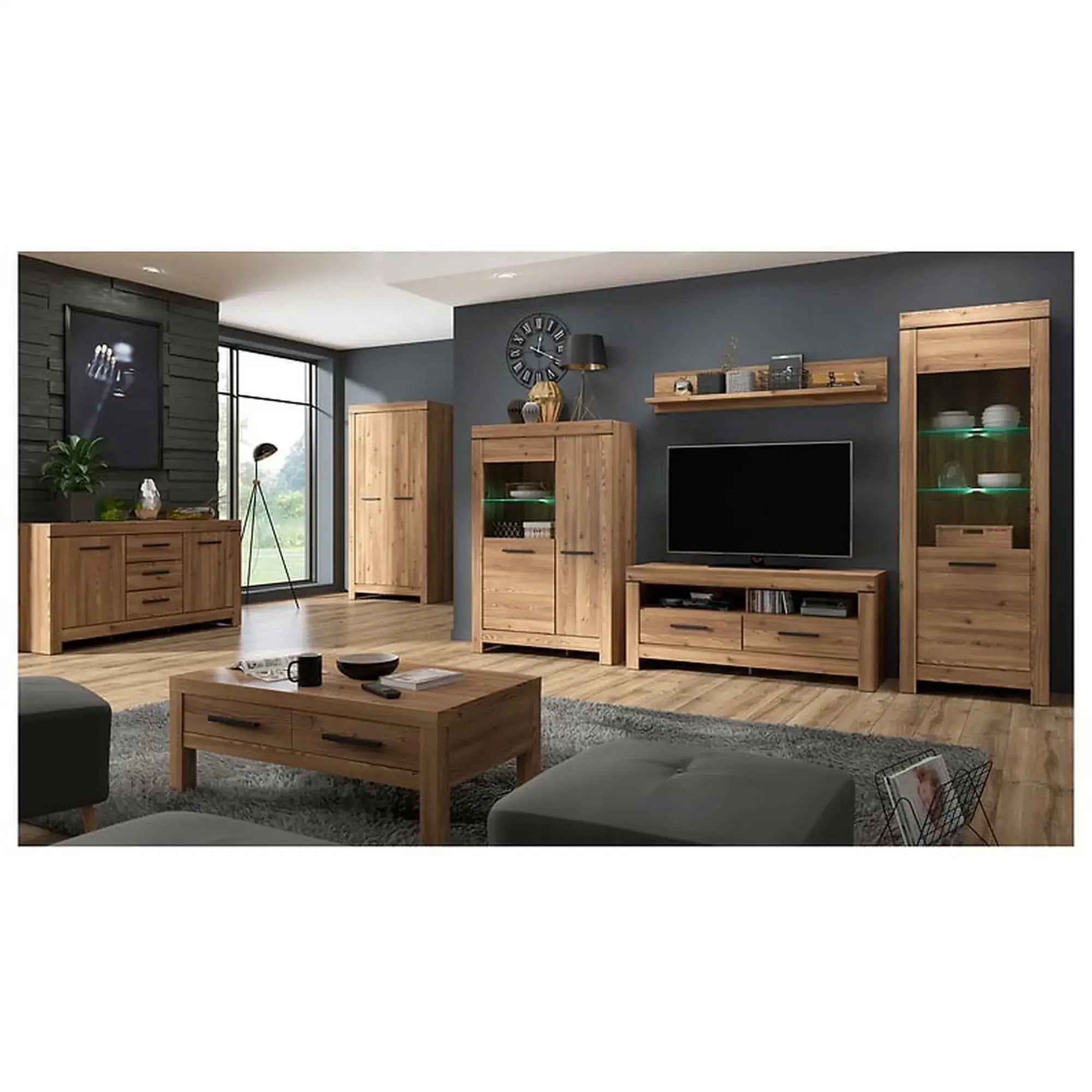 Masuta BALIN, zada sibiu, PAL, 110x60x40 cm