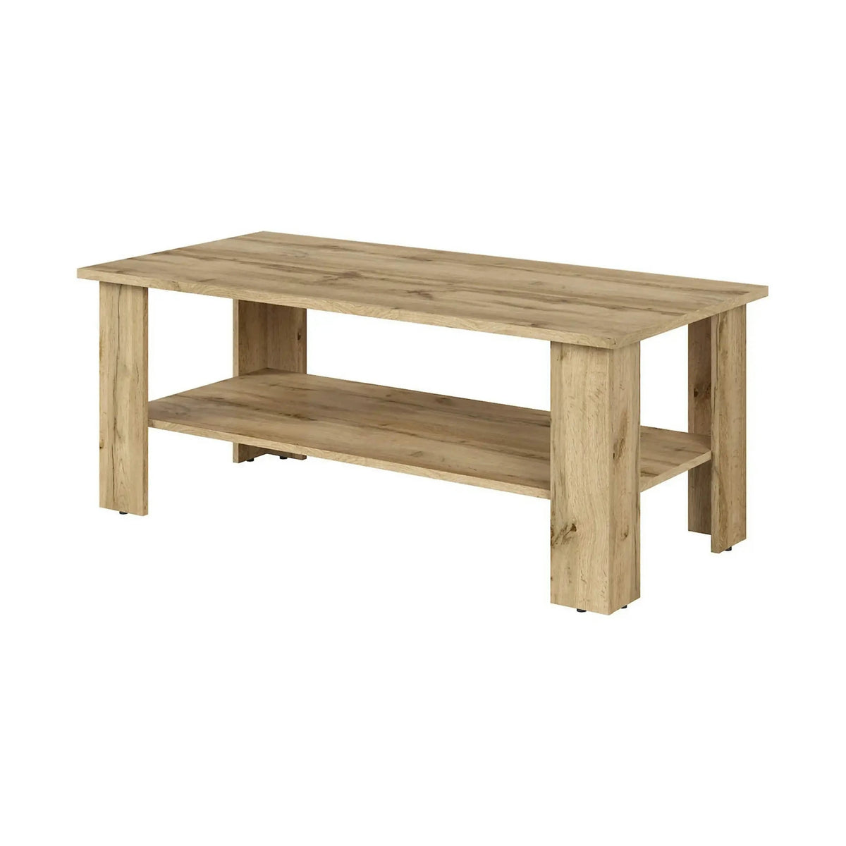 Masuta cafea ACADIA, stejar, PAL, 115x56x46 cm