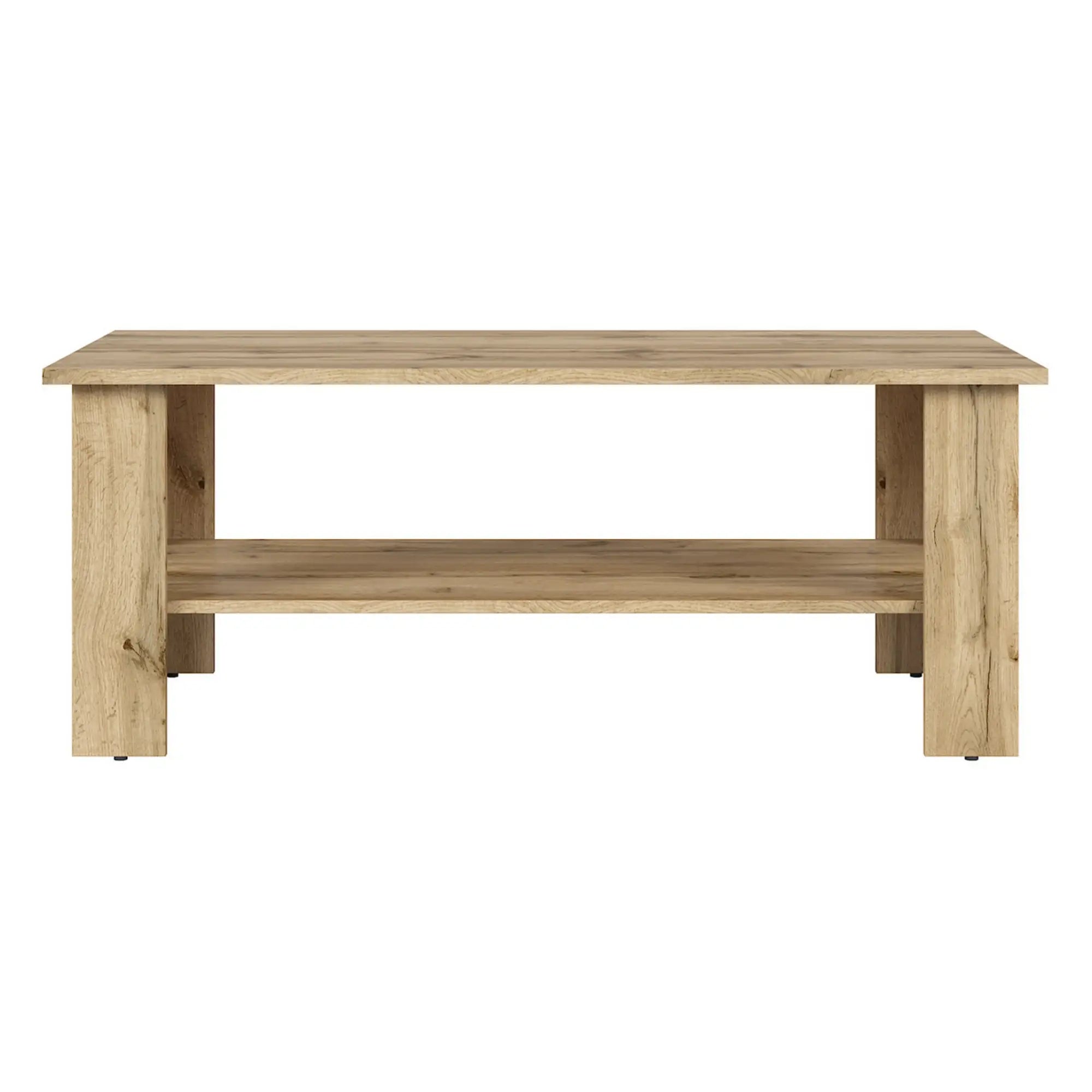 Masuta cafea ACADIA, stejar, PAL, 115x56x46 cm