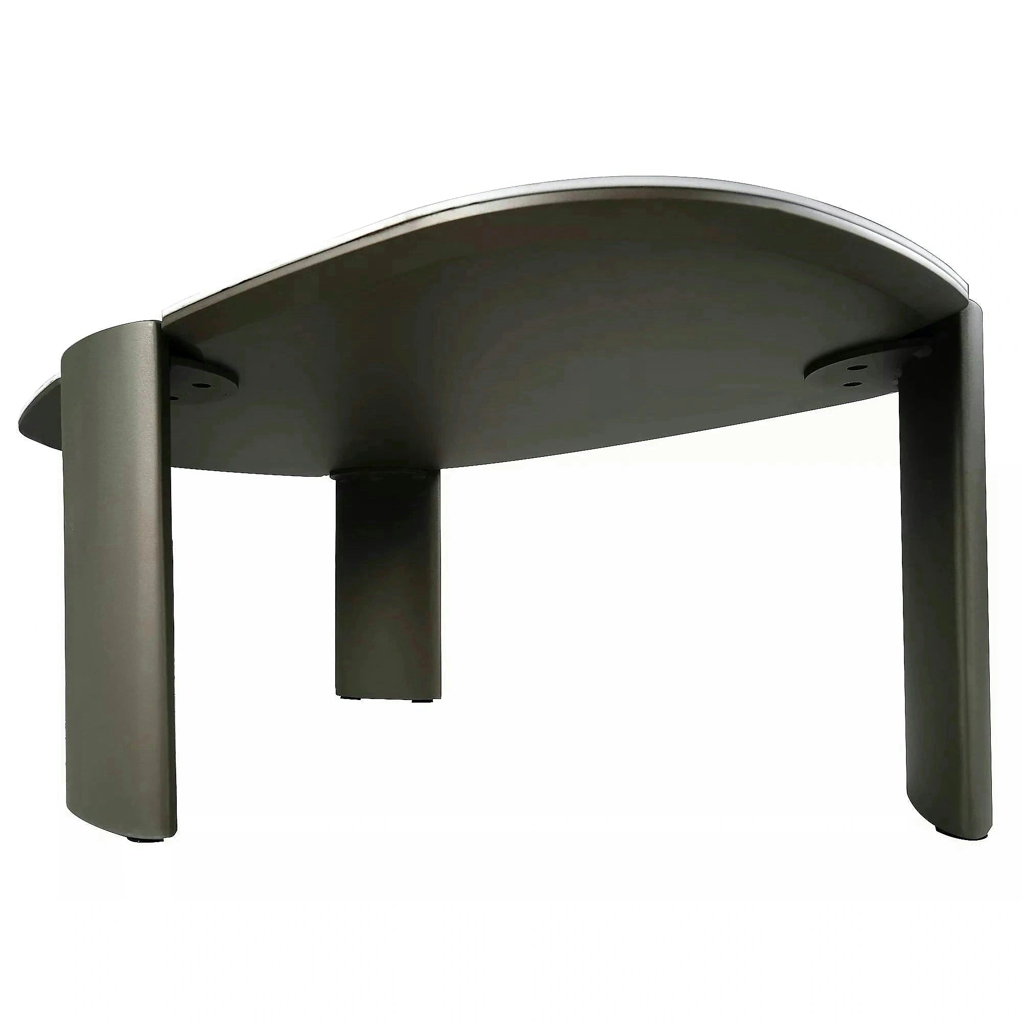 Măsuță cafea ADORO B, alb lucios/cupru, ceramică/metal/MDF, 105x65x38 cm