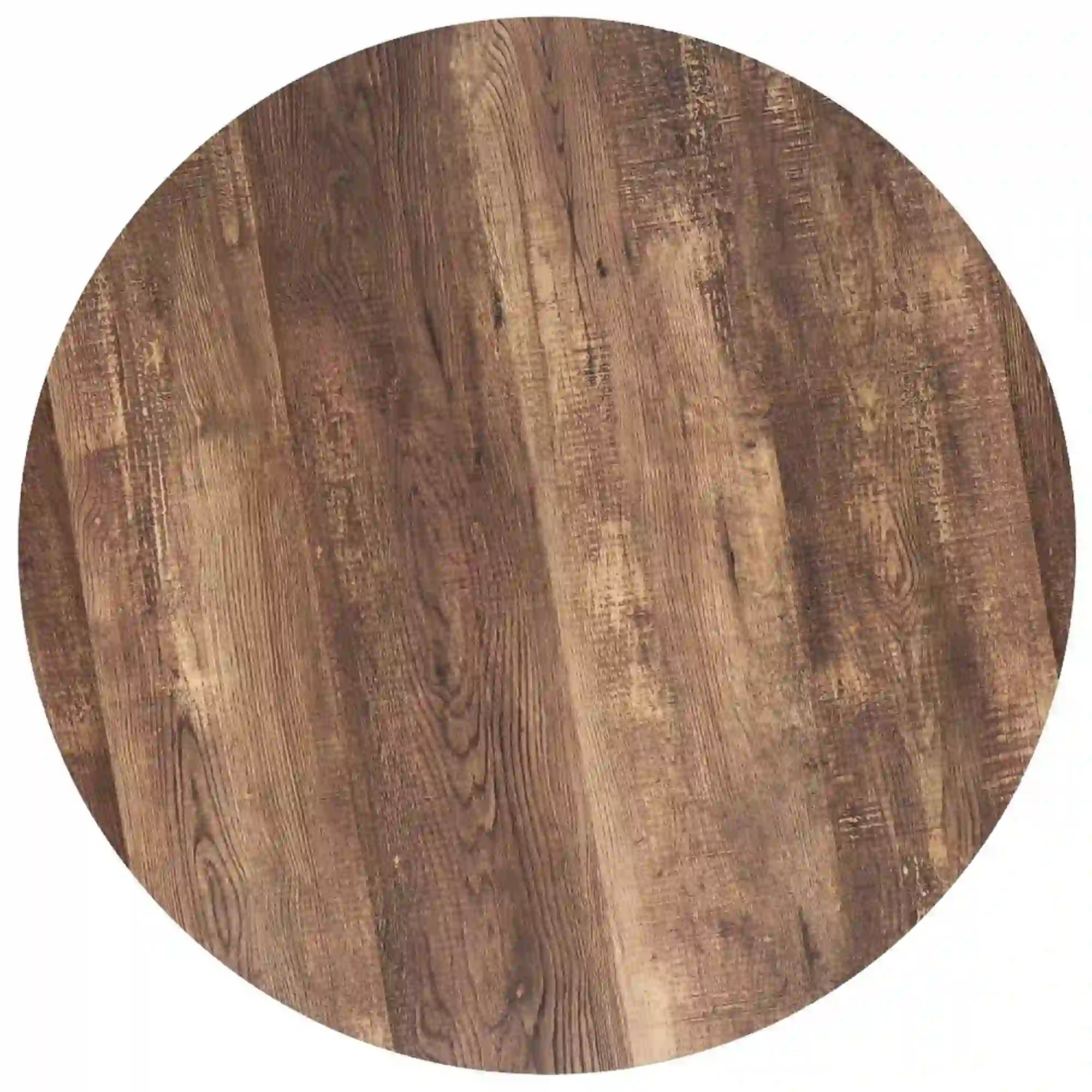 Masuta cafea ALTA B, nuc/crom, 45x50 cm