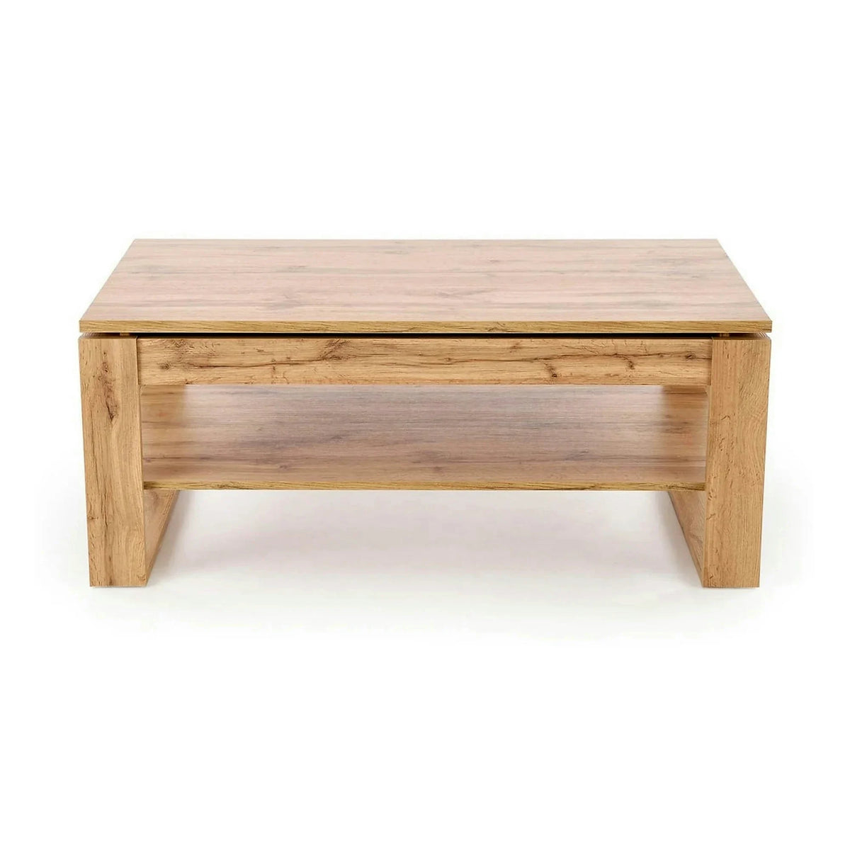 Masuta cafea BETTY, stejar artisan, PAL laminat, 120x65/92x50/72 cm
