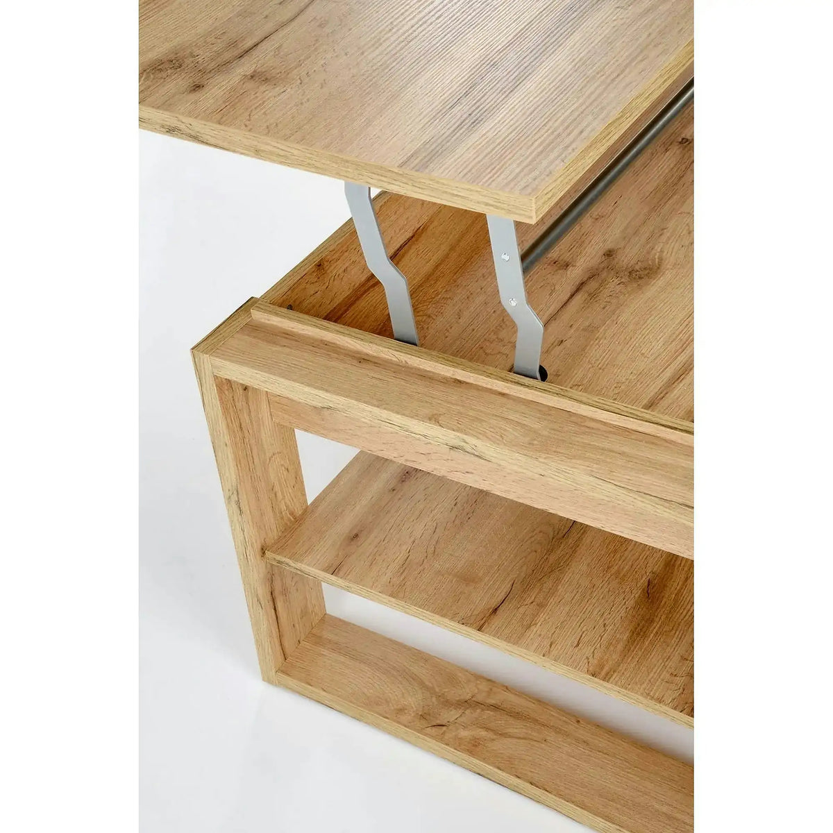 Masuta cafea BETTY, stejar artisan, PAL laminat, 120x65/92x50/72 cm