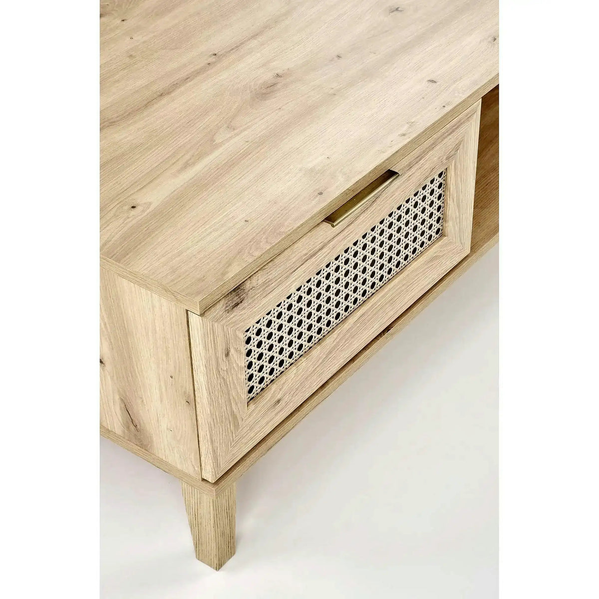 Masuta cafea BORNEO, stejar artisan, PAL laminat, 120x60x41 cm