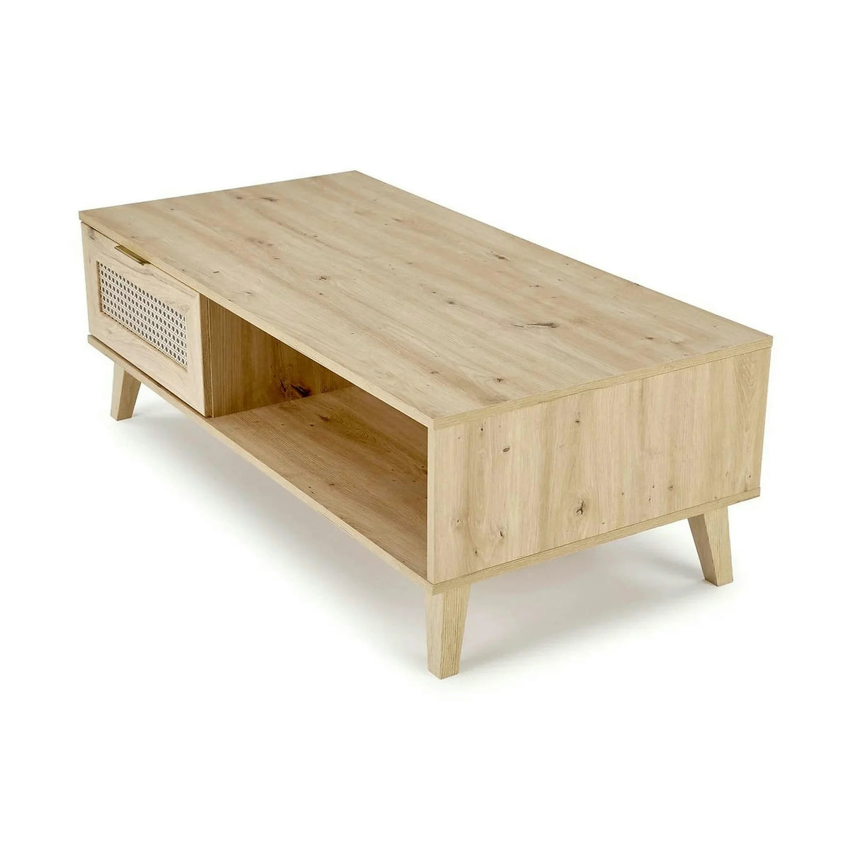 Masuta cafea BORNEO, stejar artisan, PAL laminat, 120x60x41 cm