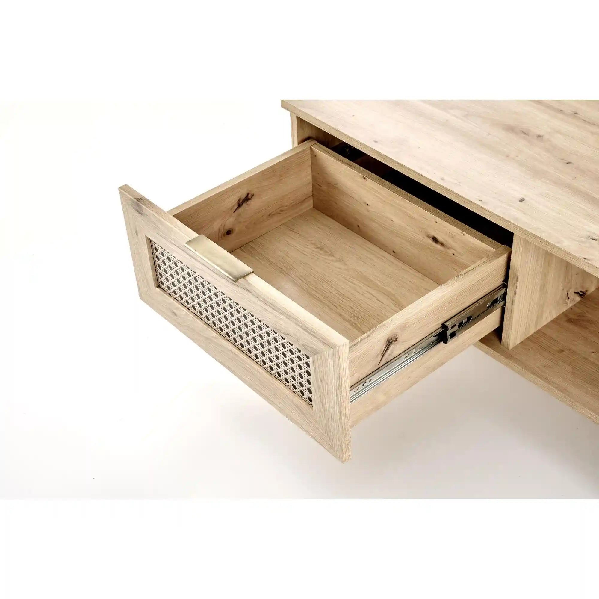 Masuta cafea BORNEO, stejar artisan, PAL laminat, 120x60x41 cm