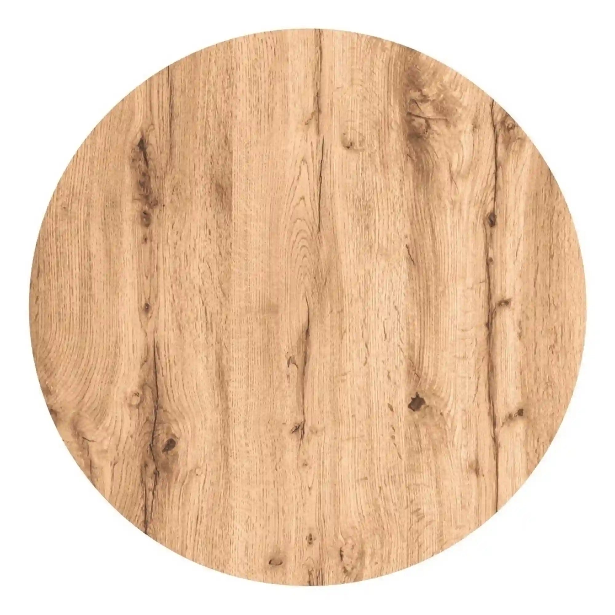 Masuta cafea EOS E, stejar artisan/negru mat, 45x55 cm