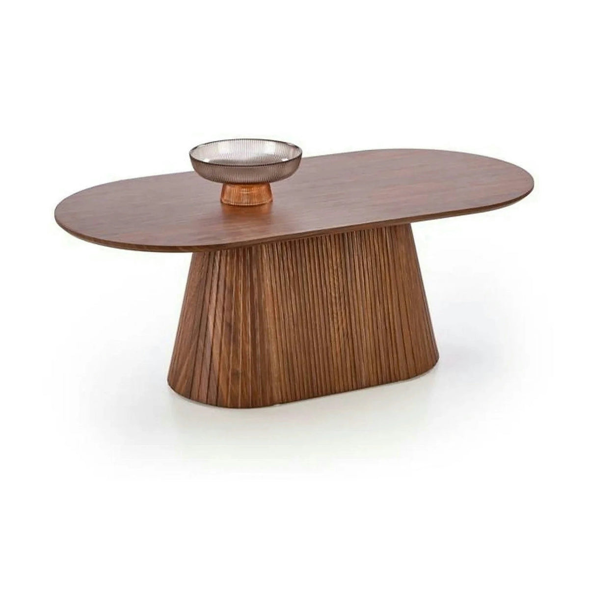 Masuta cafea GISELA, nuc, 120x60x46 cm