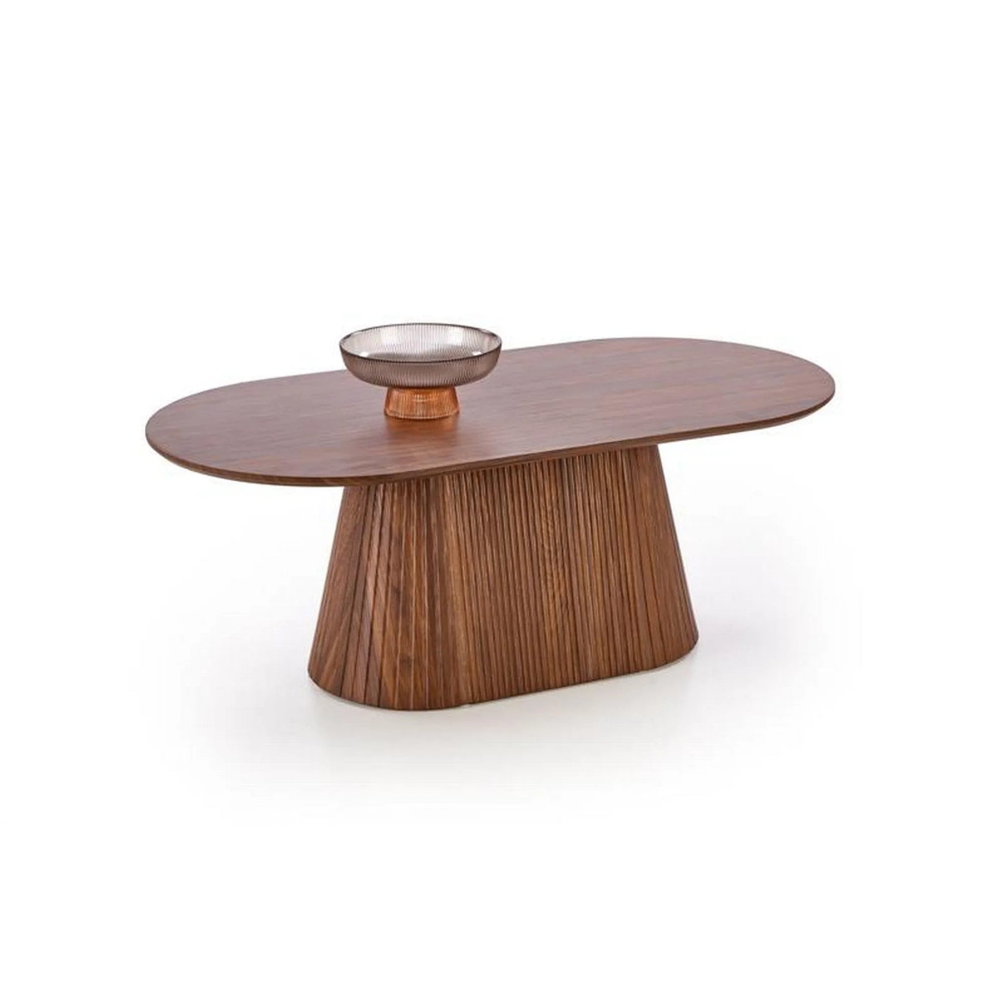 Masuta cafea GISELA, nuc, 120x60x46 cm