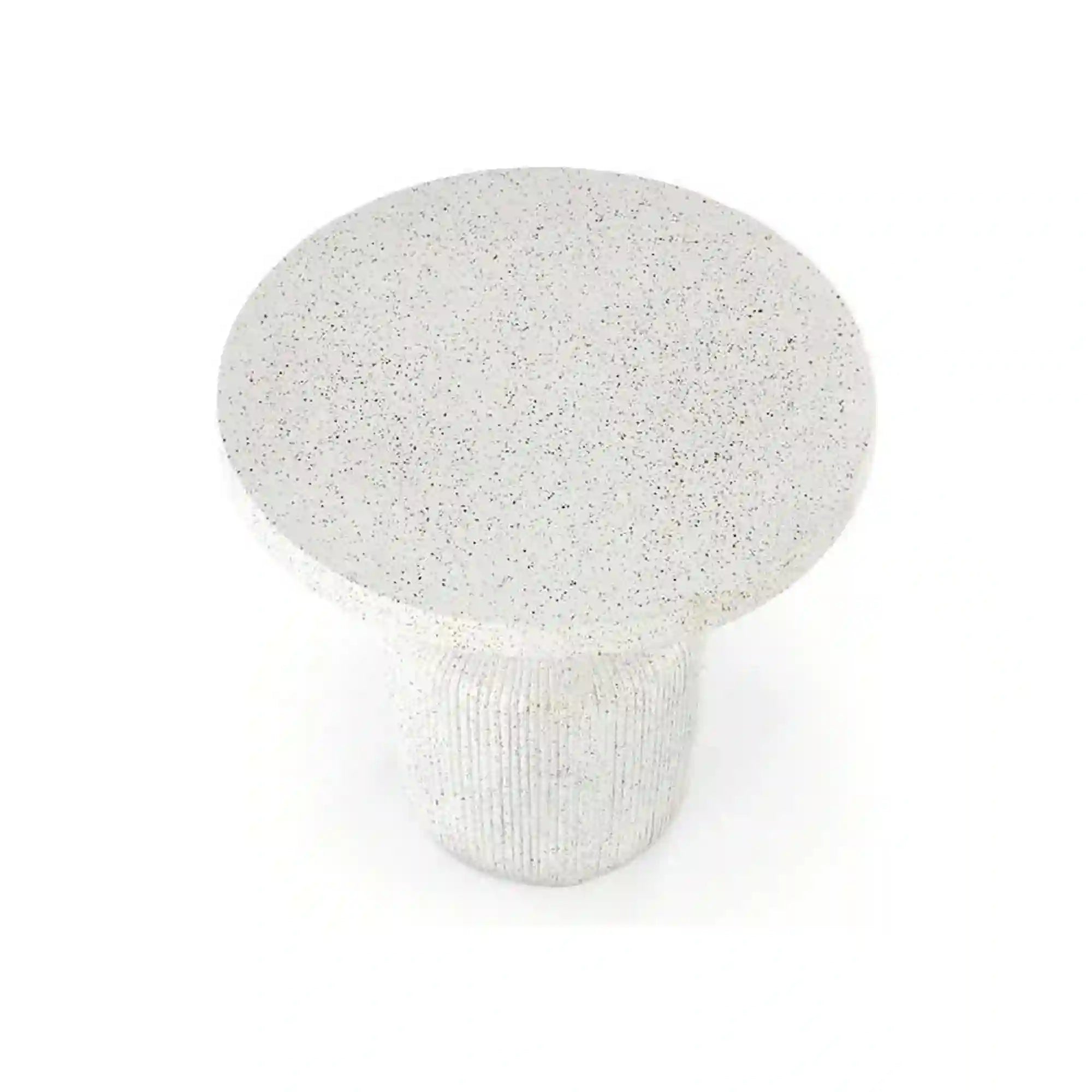 Masuta cafea GIZA, alb, compozit, 54x54x53 cm