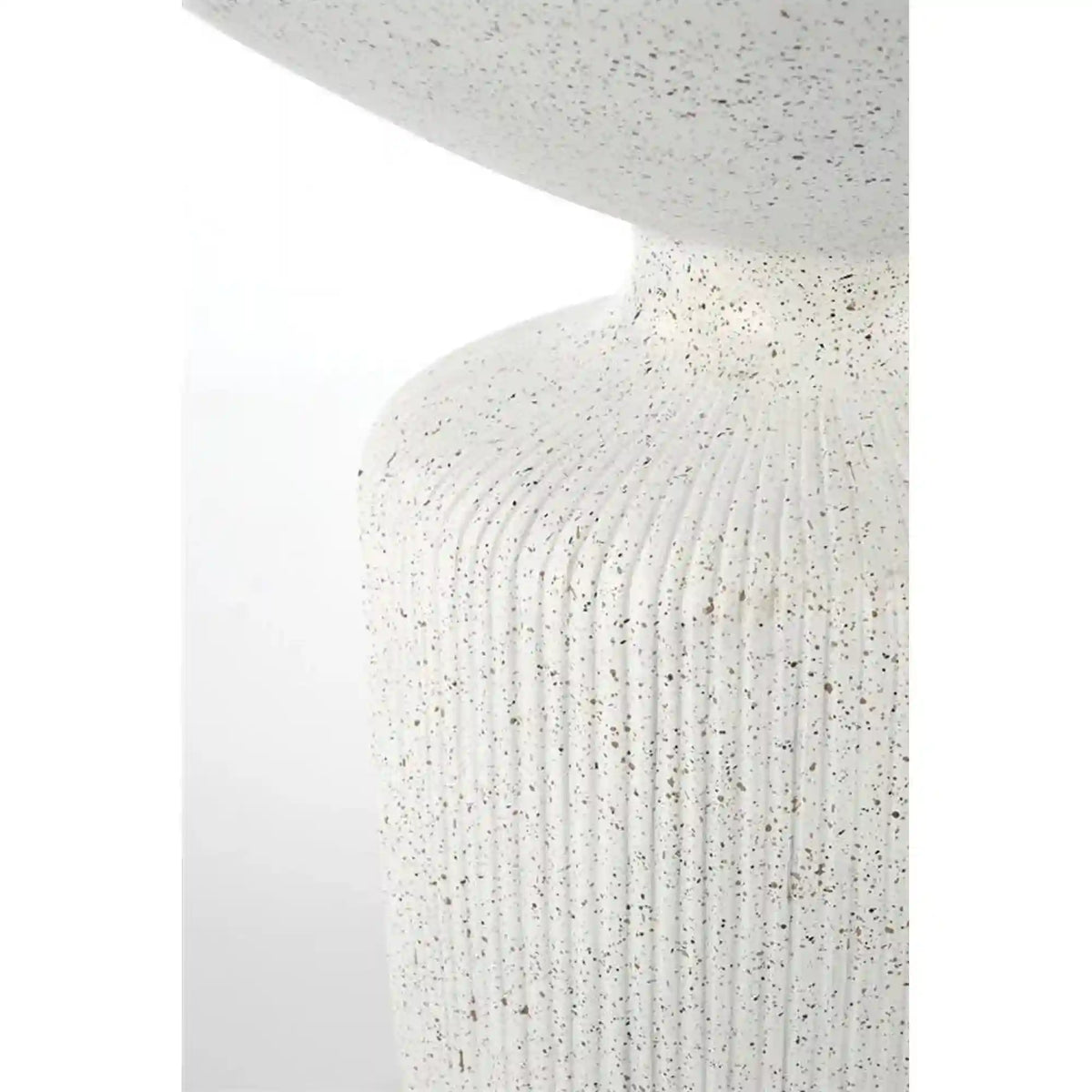 Masuta cafea living alba GIZA, compozit, 54x54x53 cm