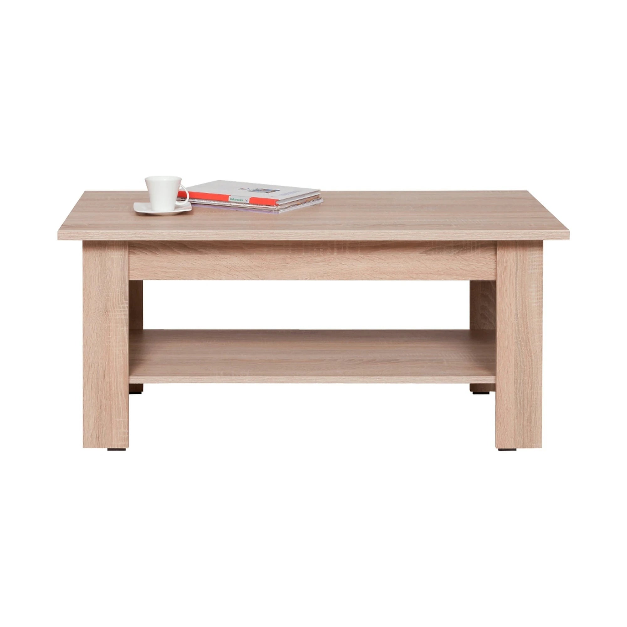 Masuta cafea GRAND tip 19, stejar sonoma, PAL laminat, 110x61x50 cm