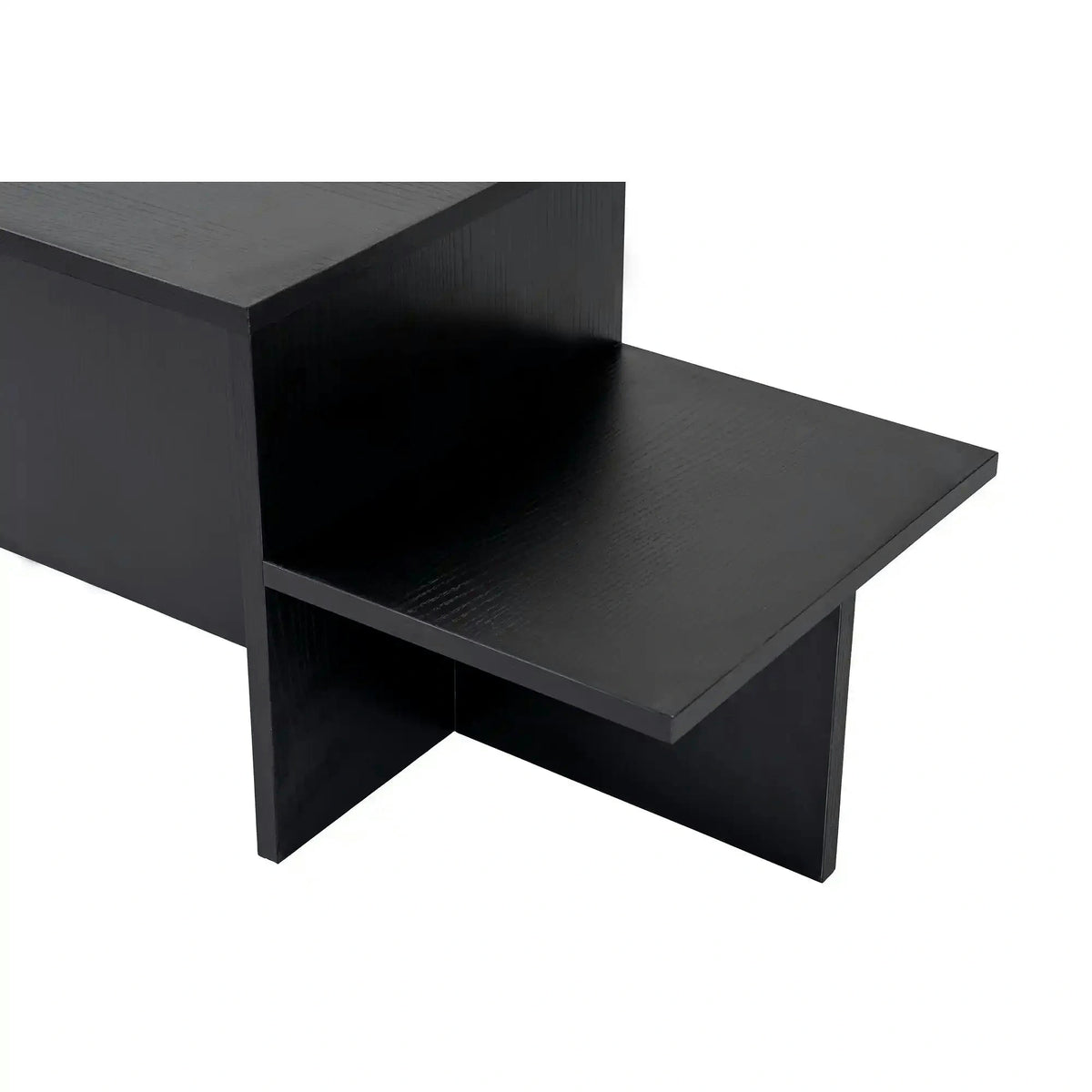 Masuta cafea HARMONY, negru, PAL, 80x40x40 cm