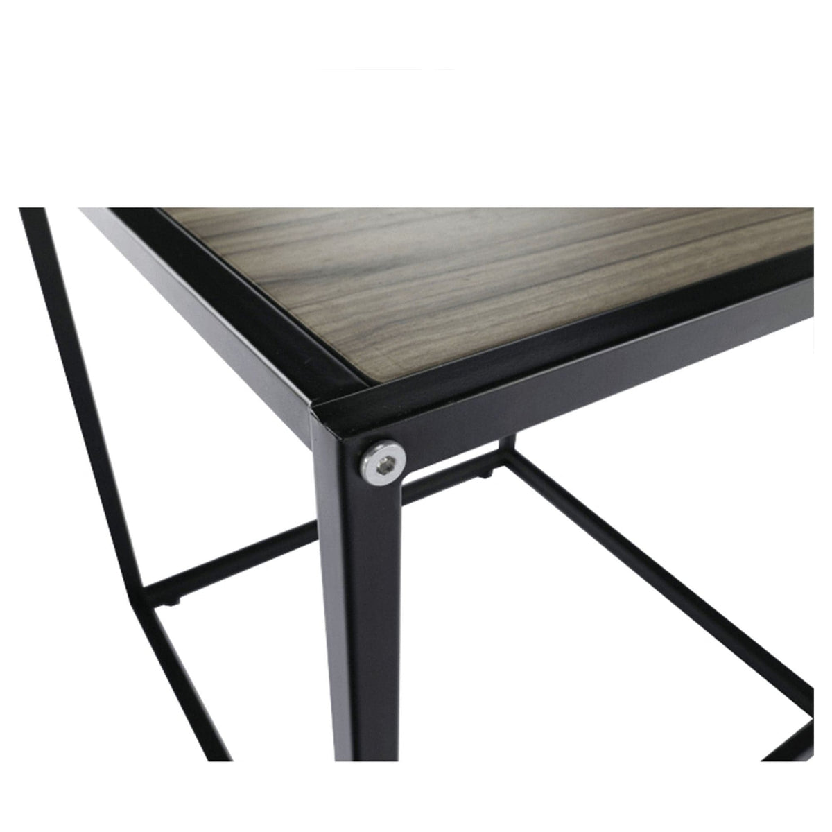 Masuta cafea JAKIM NEW TIP 1, gri/negru, 40x40x40 cm