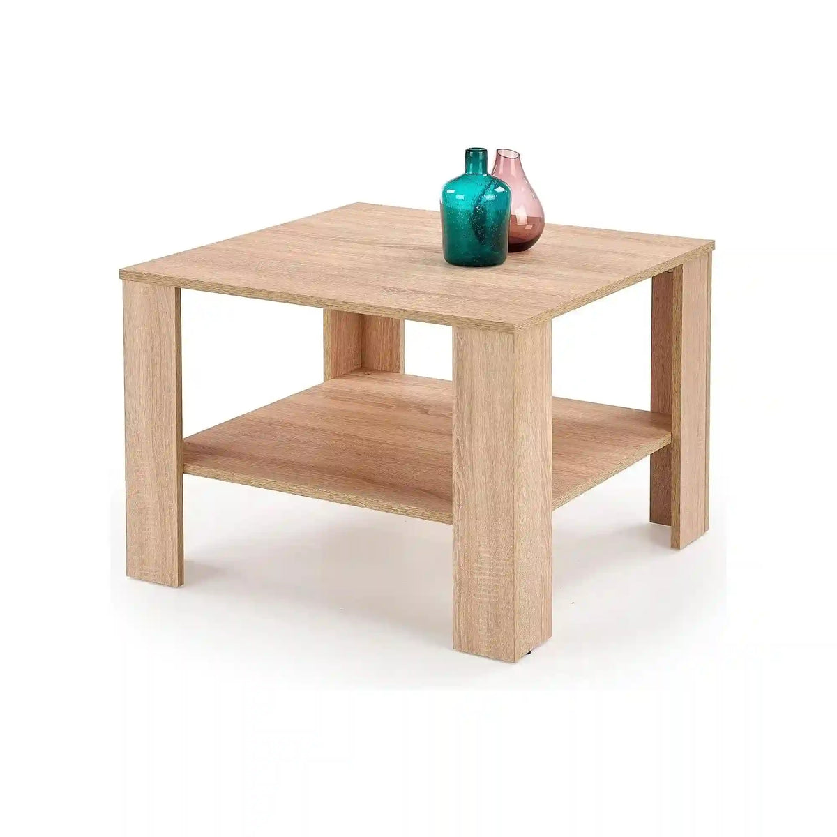 Masuta cafea KWADRO, stejar sonoma, 70x70x53 cm