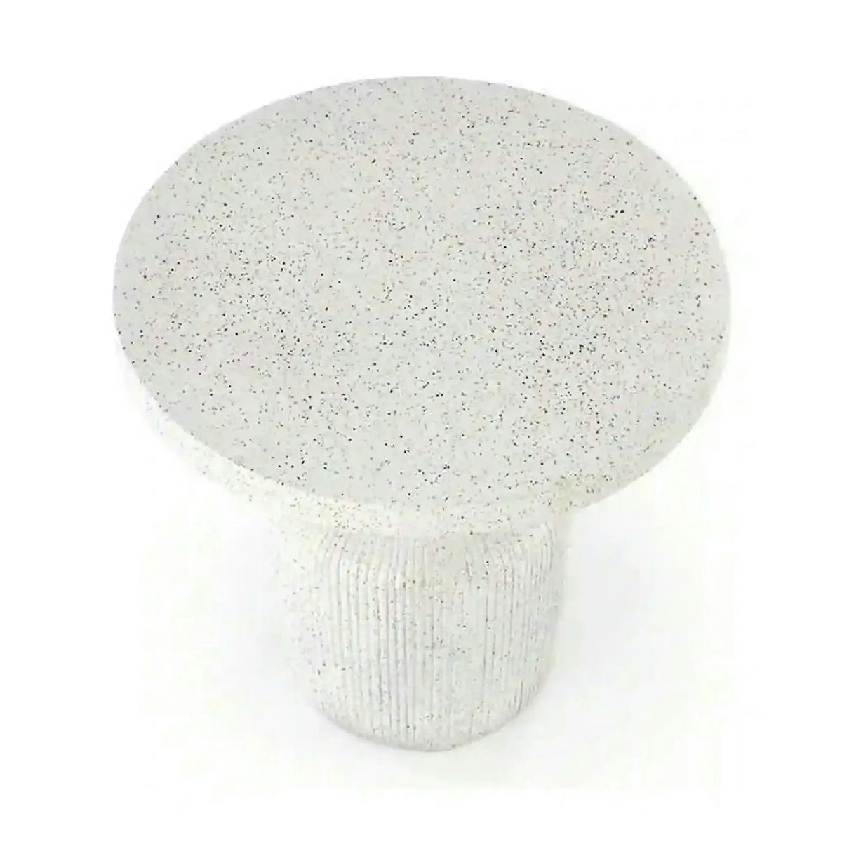 Masuta cafea living alba GIZA, compozit, 54x54x53 cm