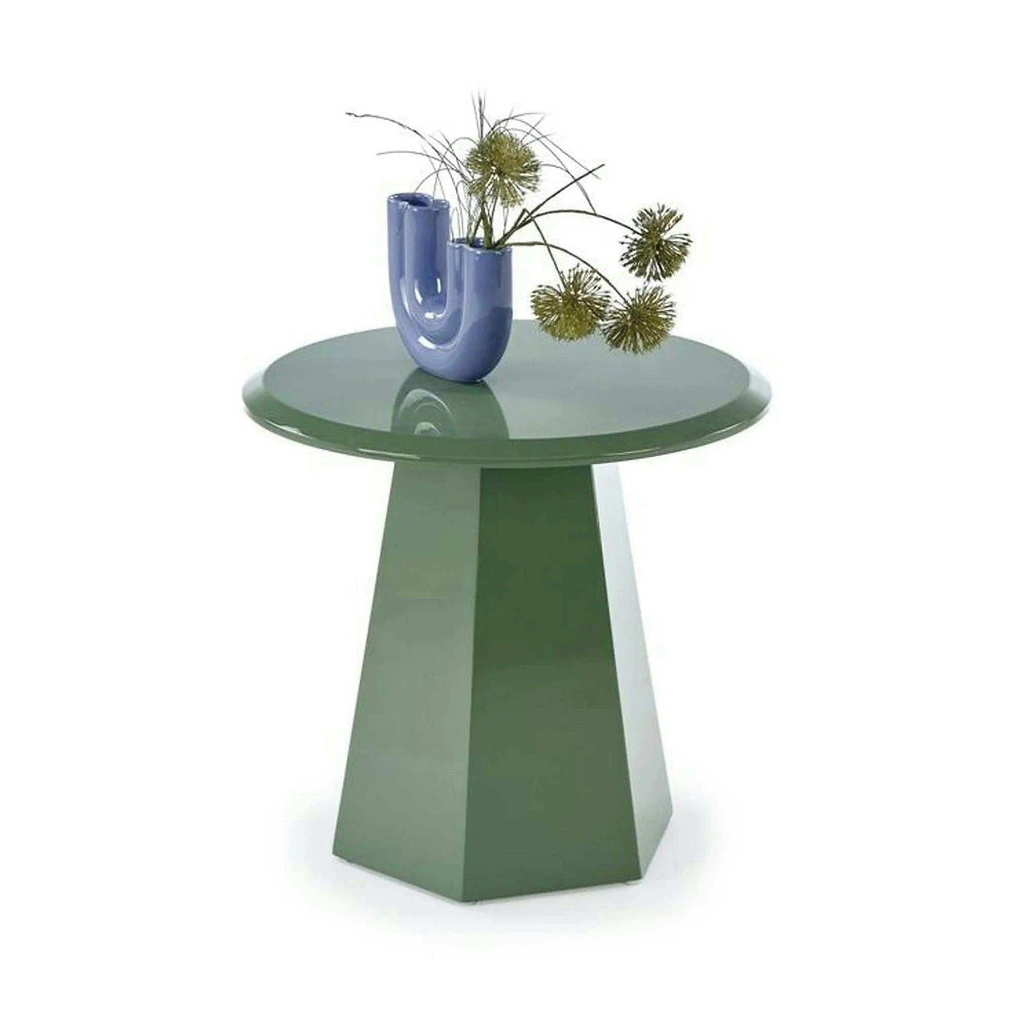 Masuta cafea LOCA, verde deschis, 50x47 cm