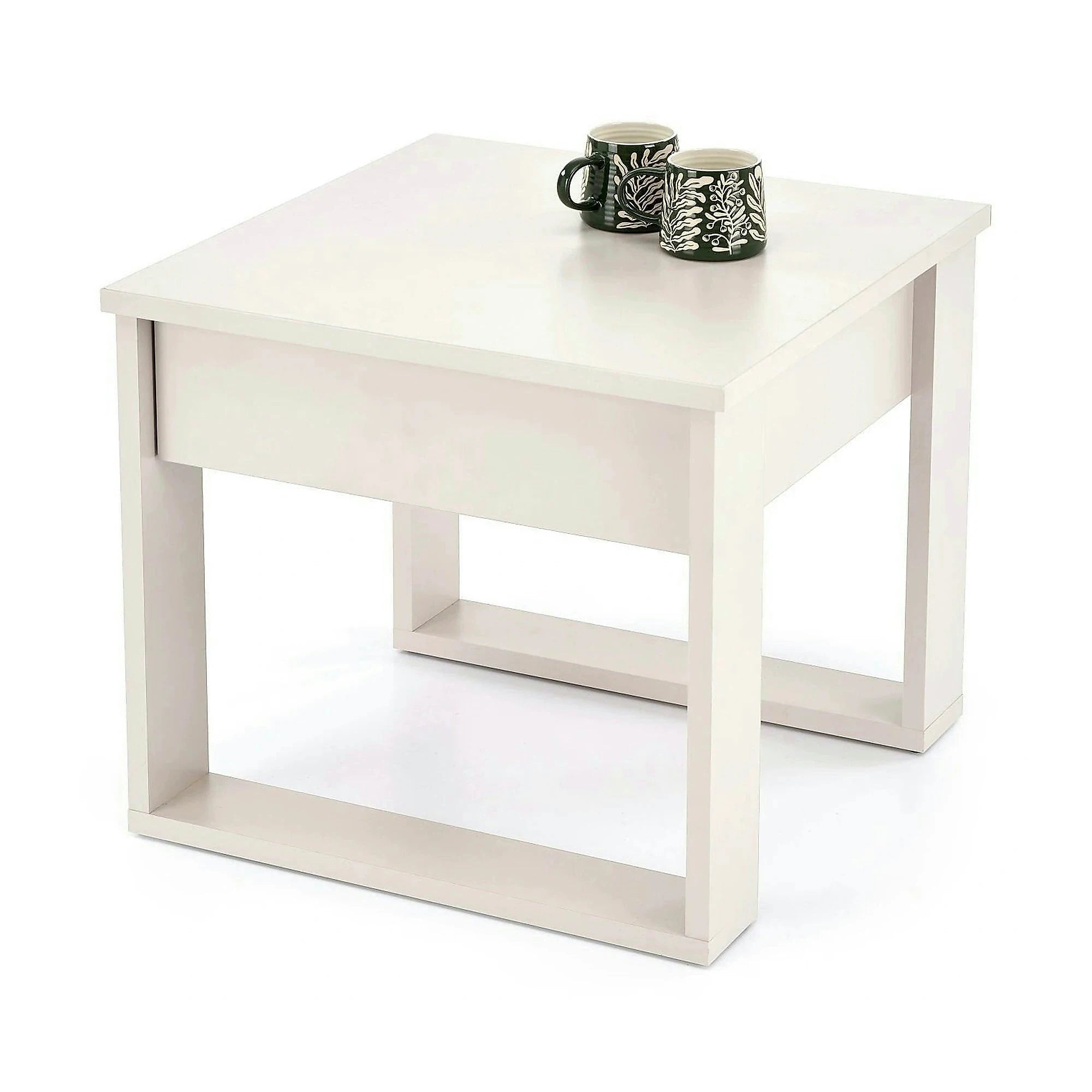 Masuta cafea NEA, casmir, PAL laminat, 60x60x52 cm