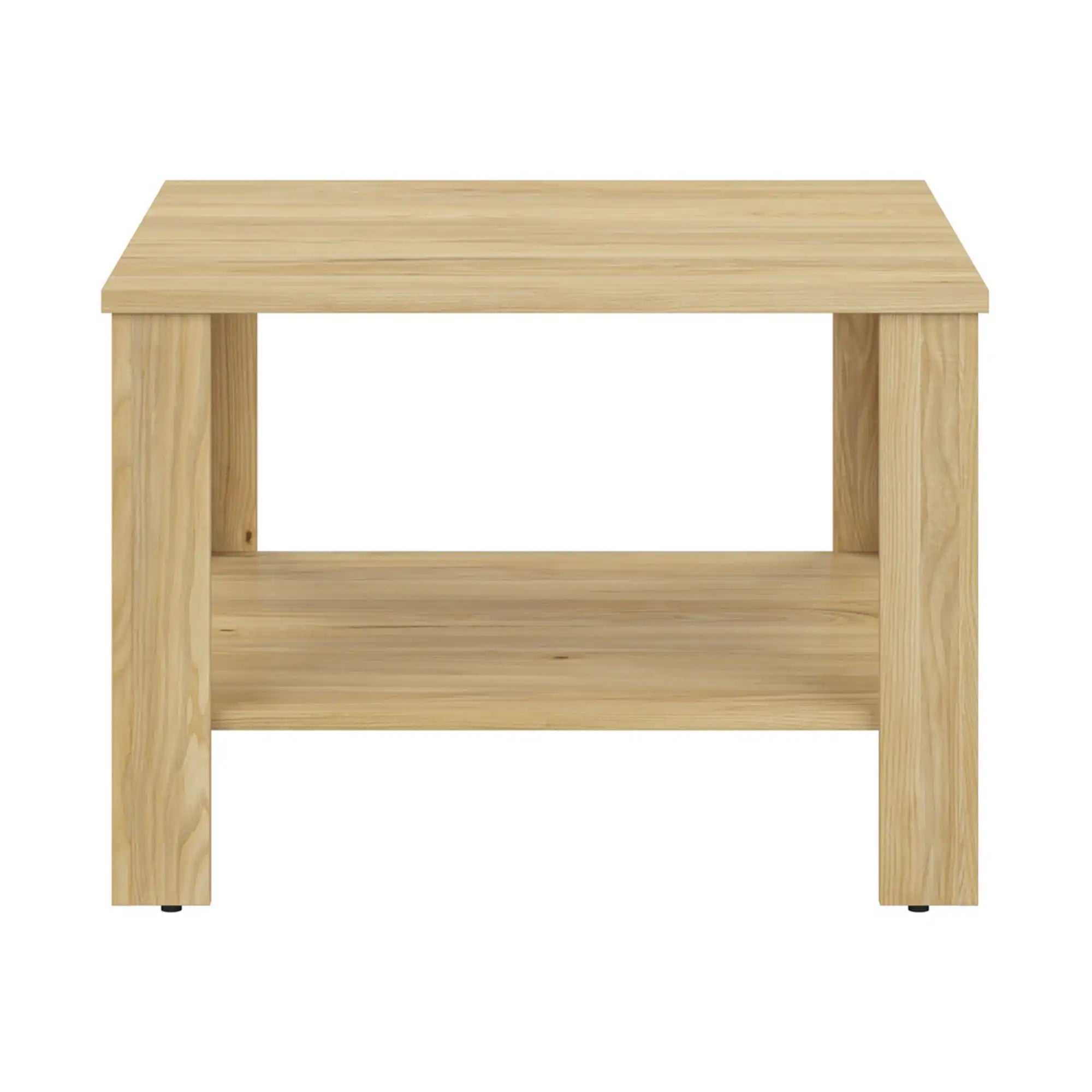 Masuta cafea ODETTE, frasin, PAL, 68x68x48 cm