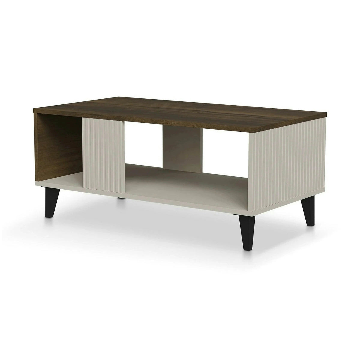 Masuta cafea RANDOM 2 LAW-1, nuc/casmir, PAL, 92x50x40 cm