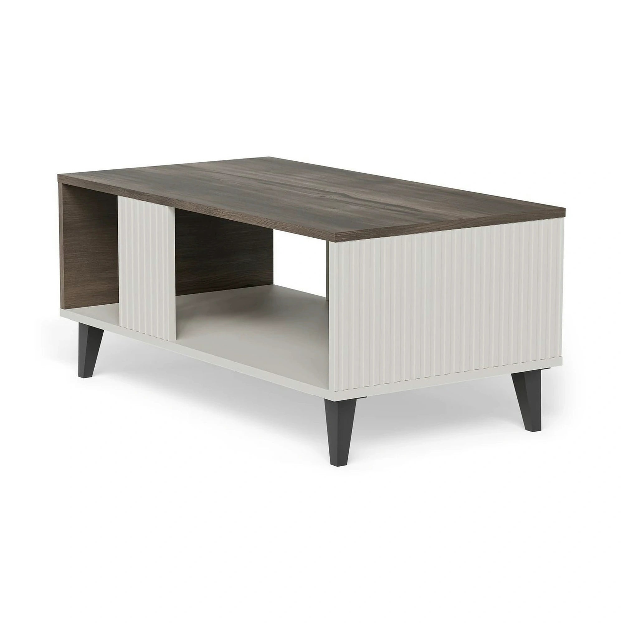 Masuta cafea RANDOM 2 LAW-1, nuc/casmir, PAL, 92x50x40 cm