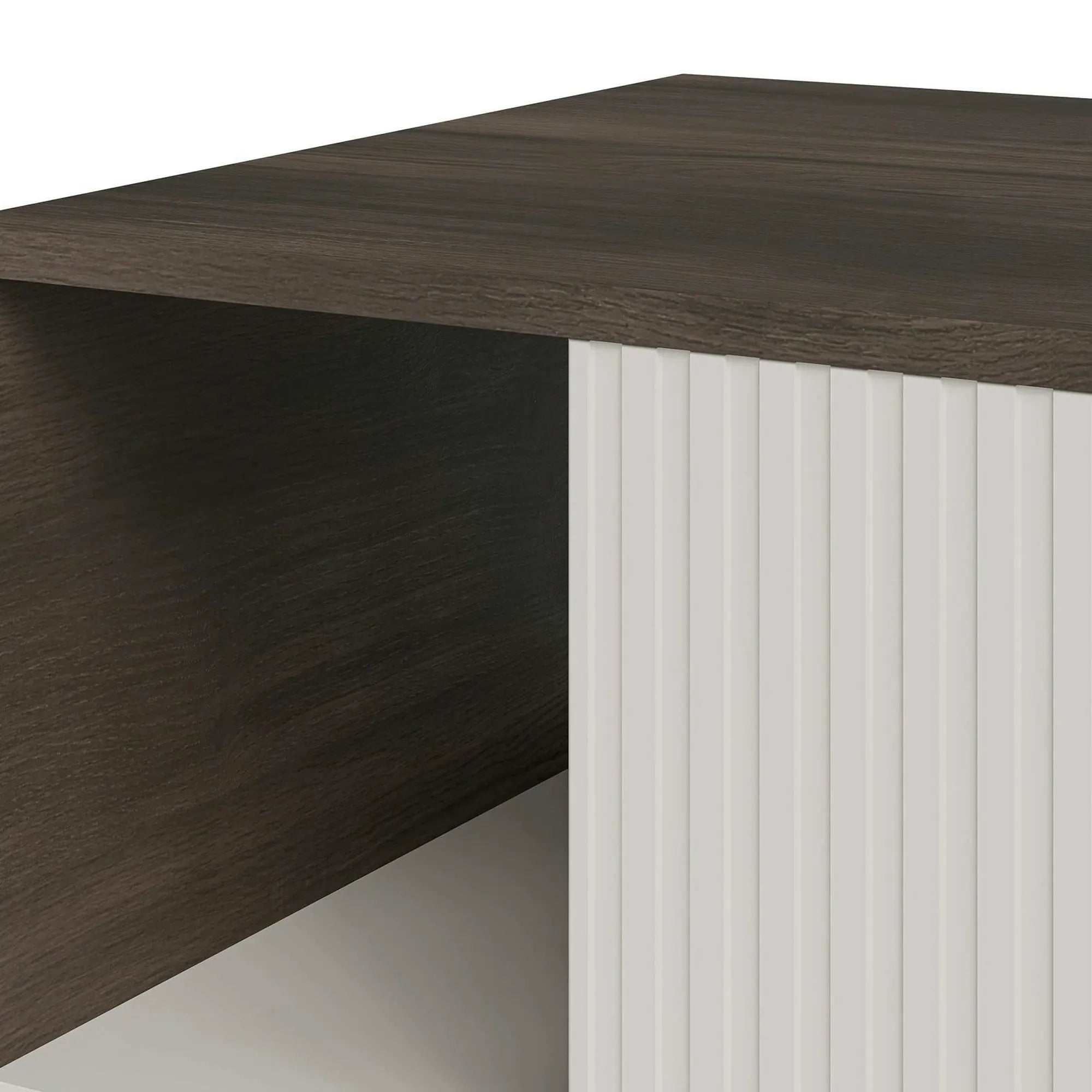 Masuta cafea RANDOM 2 LAW-1, nuc/casmir, PAL, 92x50x40 cm