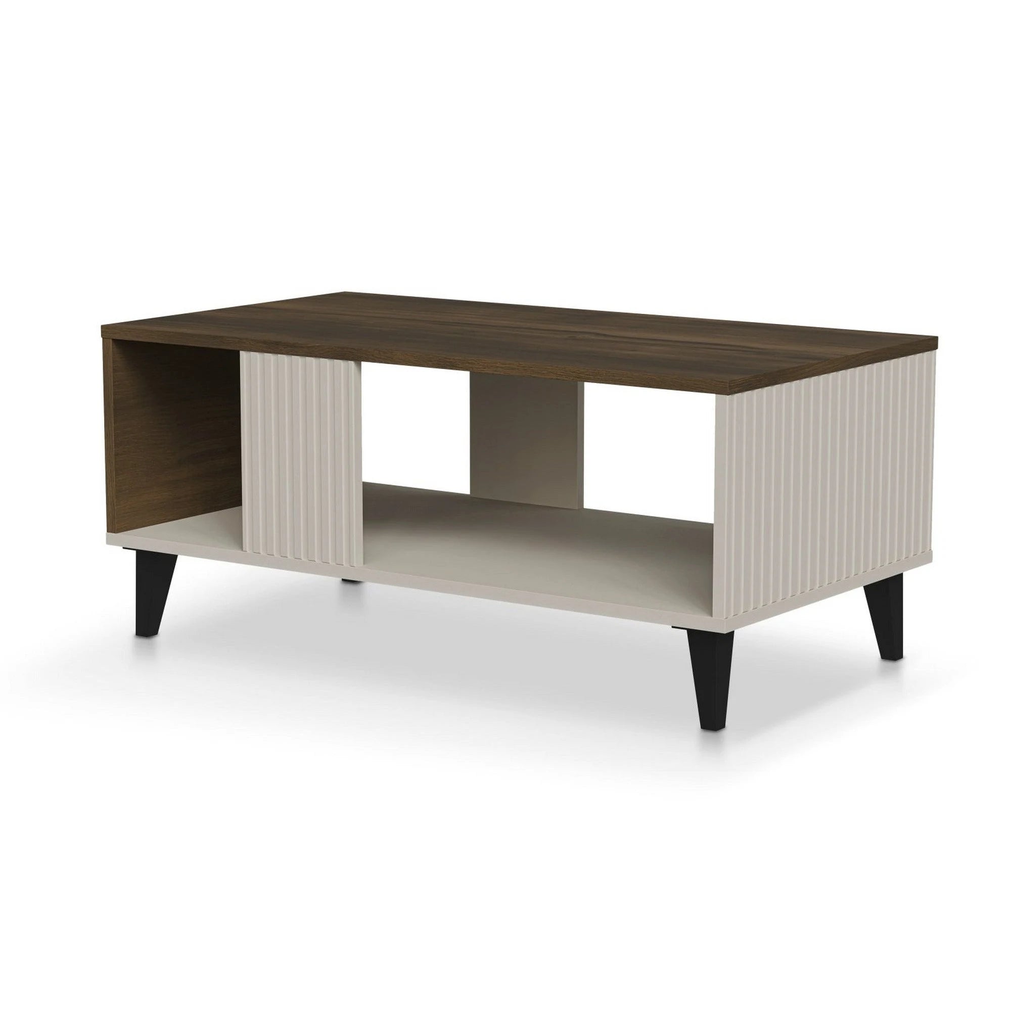 Masuta cafea RANDOM 2 LAW-1, nuc/casmir, PAL, 92x50x40 cm