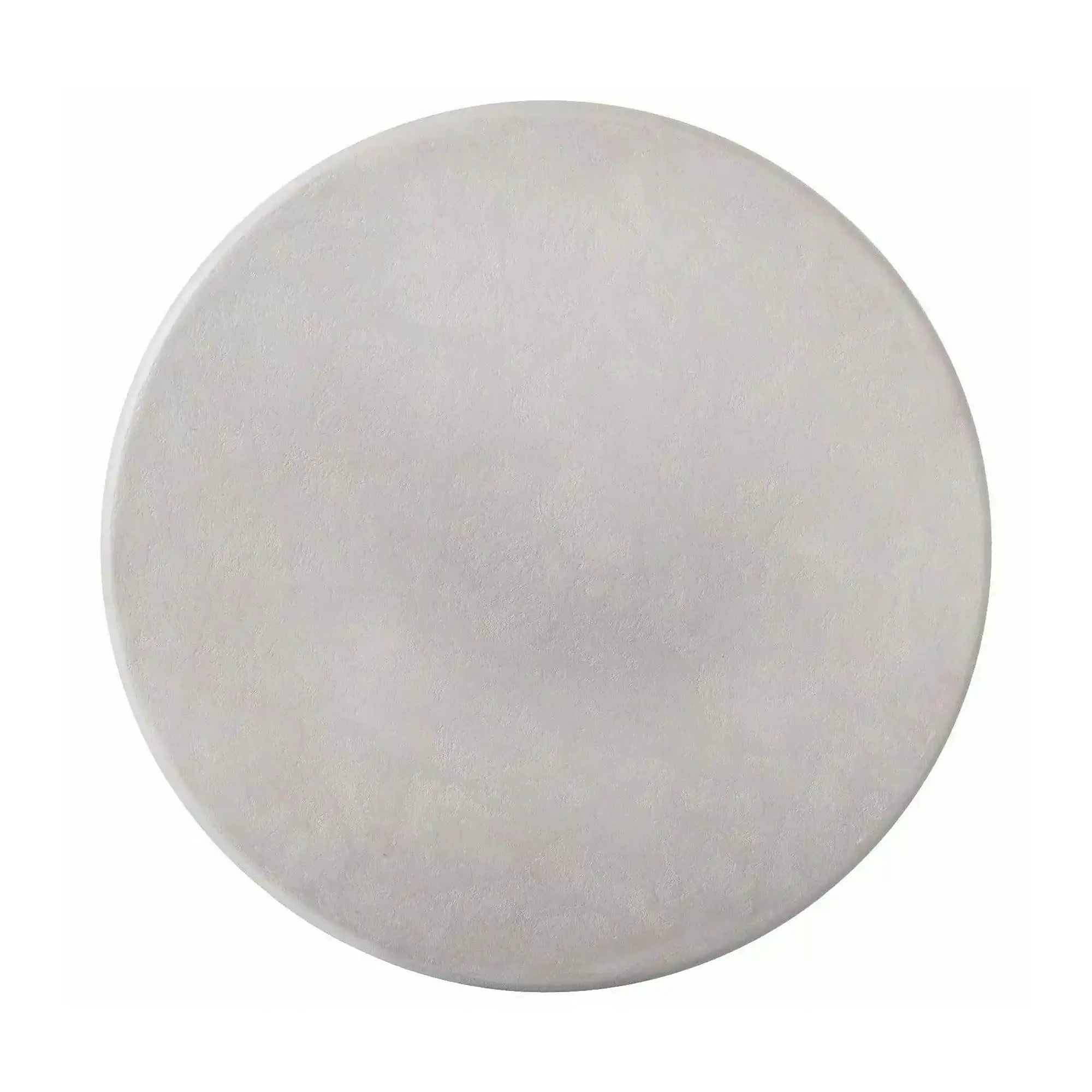 Masuta cafea ROSALIA, gri deschis, microciment, 80x45 cm